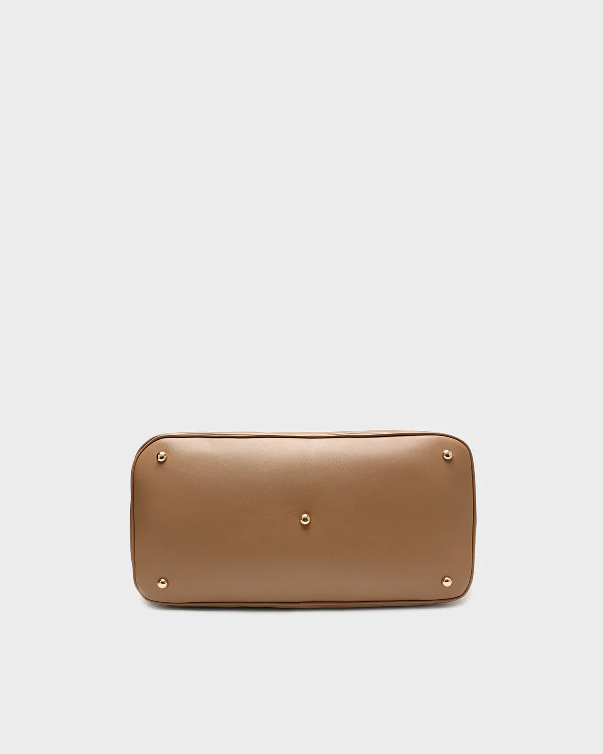 Duffle Bag Boy in Caramel Brown