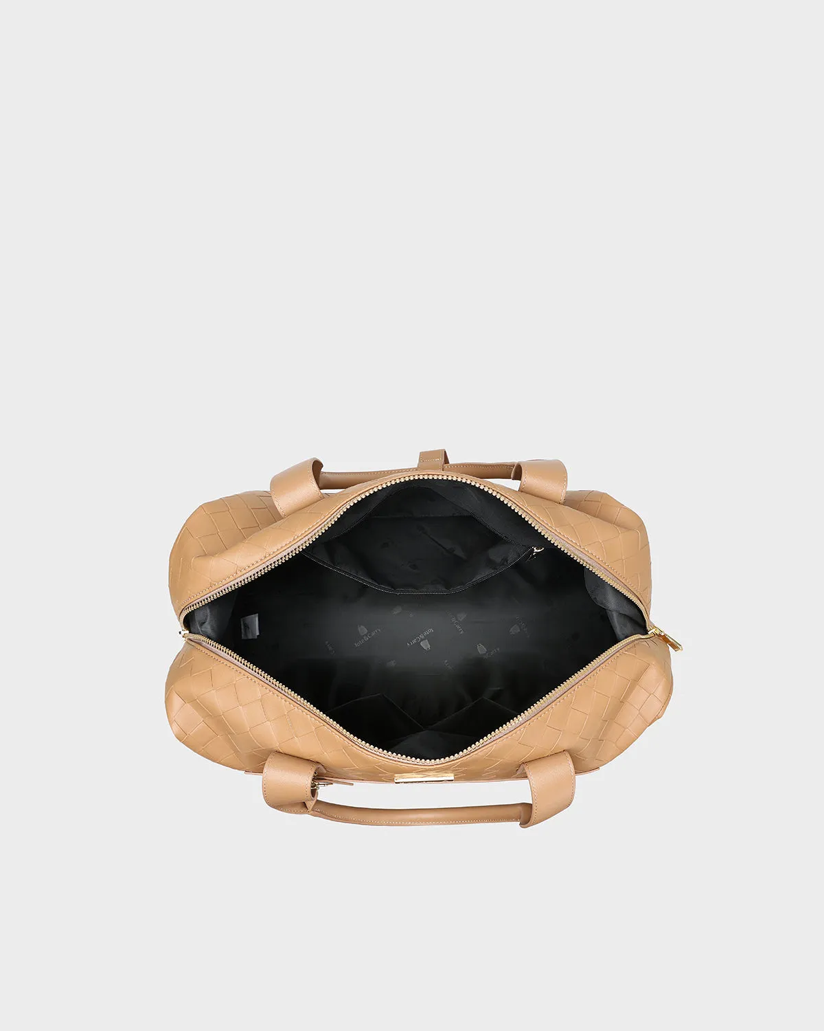 Duffle Bag Boy in Caramel Brown