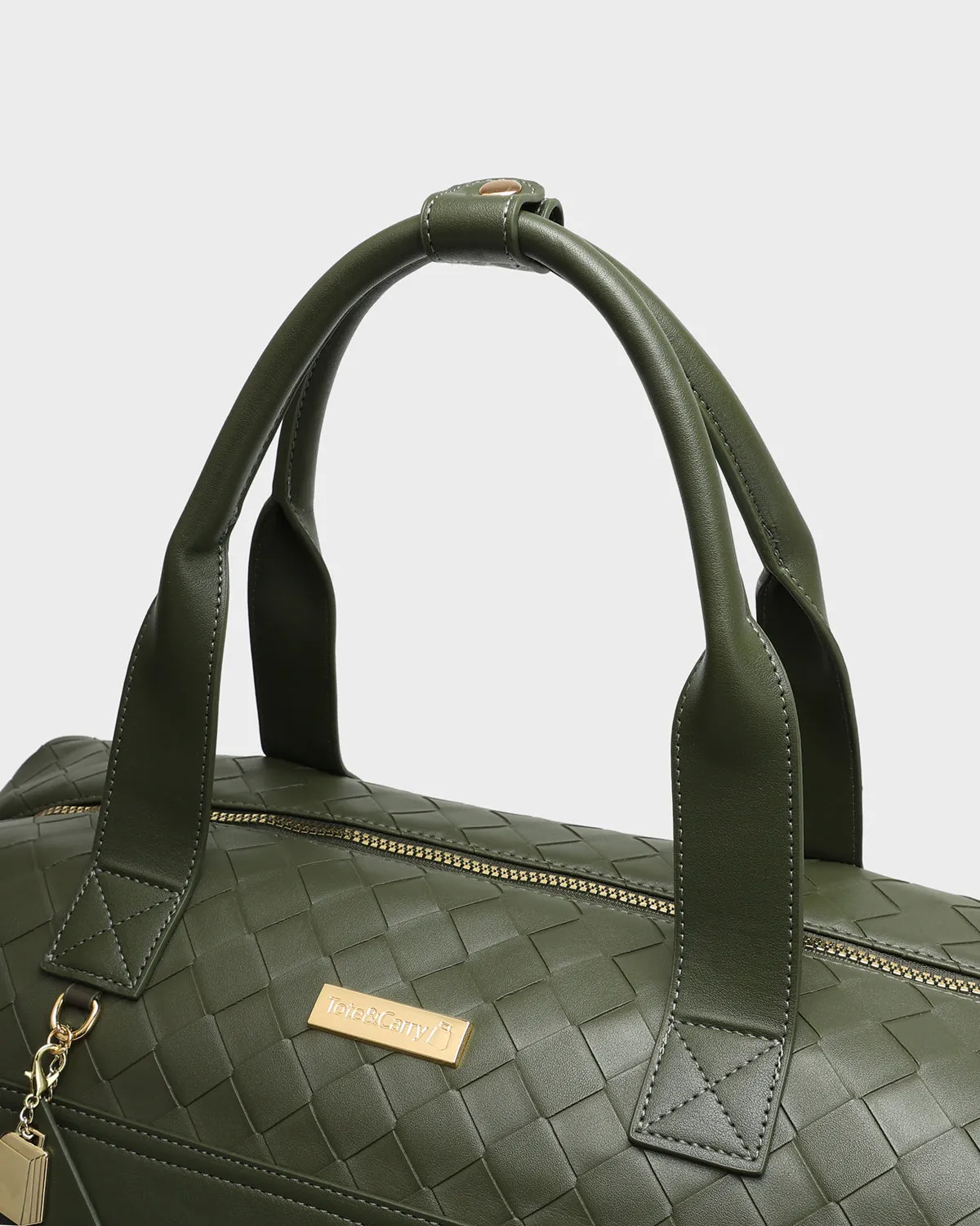 Duffle Bag Boy in Olive Green