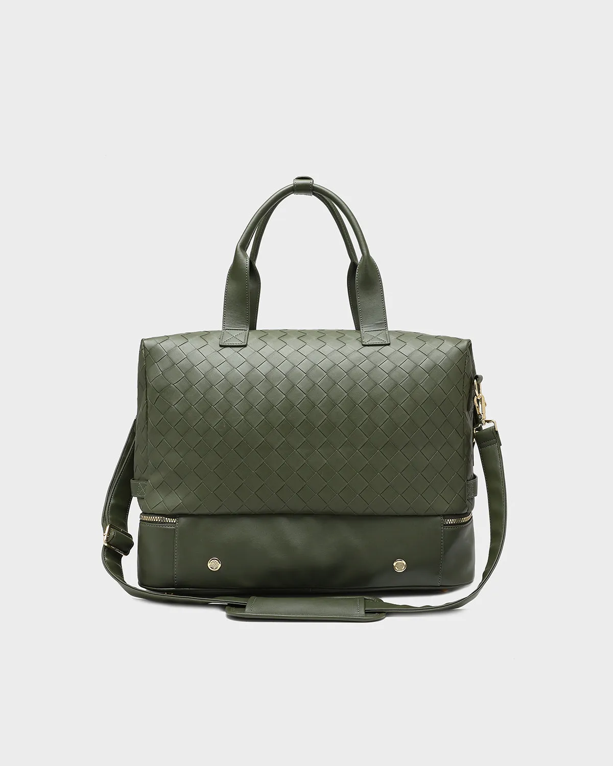 Duffle Bag Boy in Olive Green