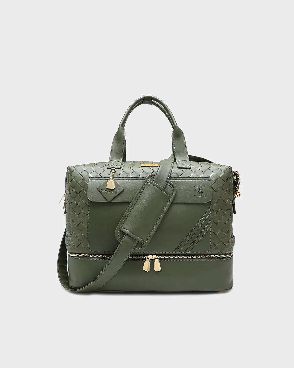 Duffle Bag Boy in Olive Green