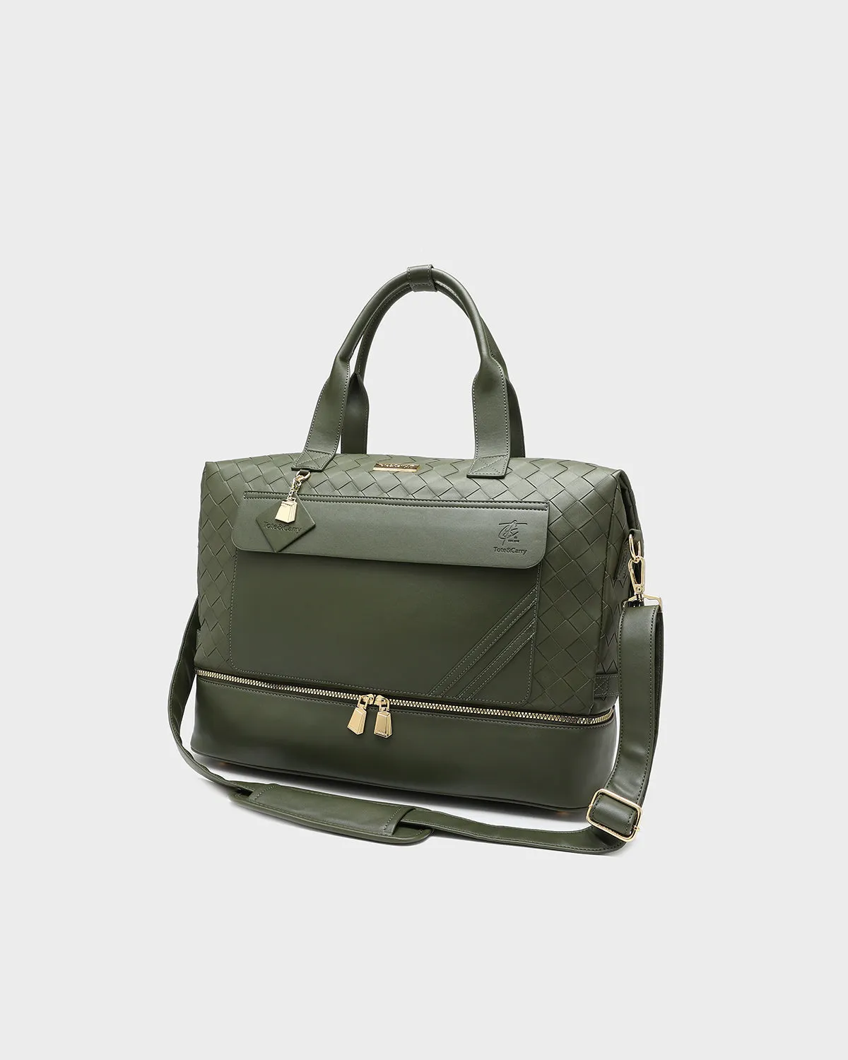 Duffle Bag Boy in Olive Green
