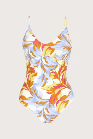 ECLIPSE ONE-PIECE SWIMSUIT WITH STRAPS