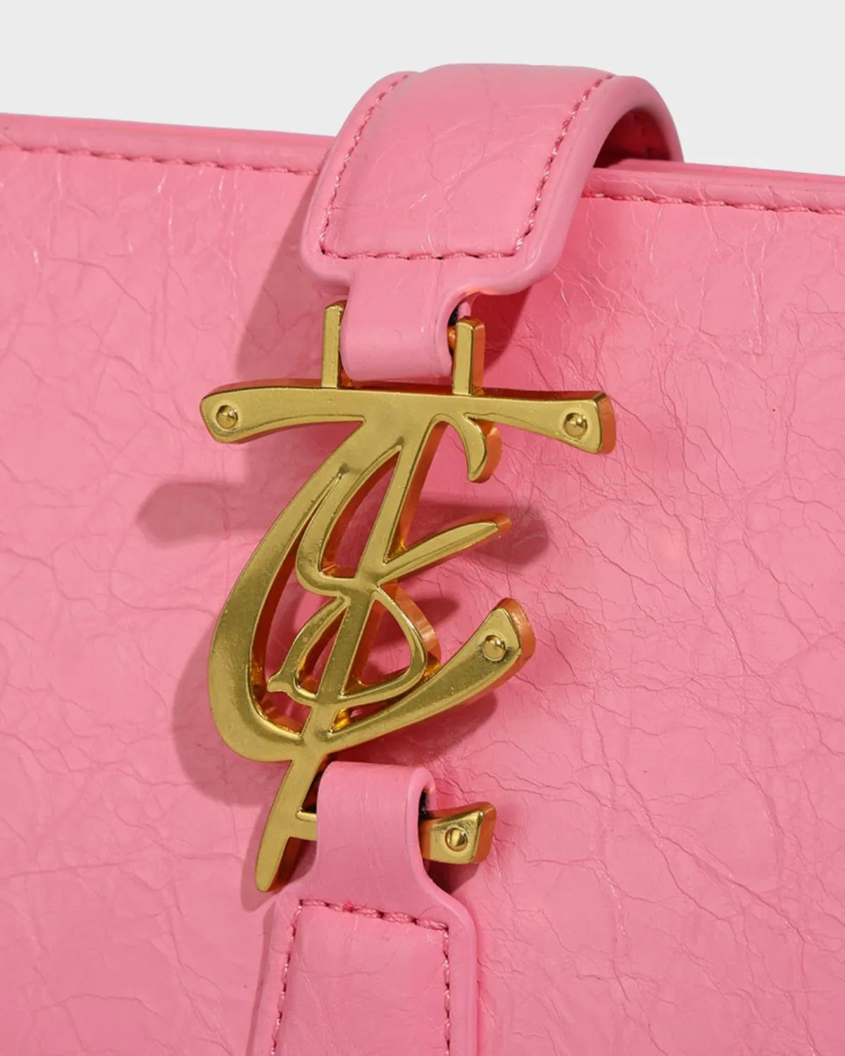 Elise Shoulder Bag in Baby Pink