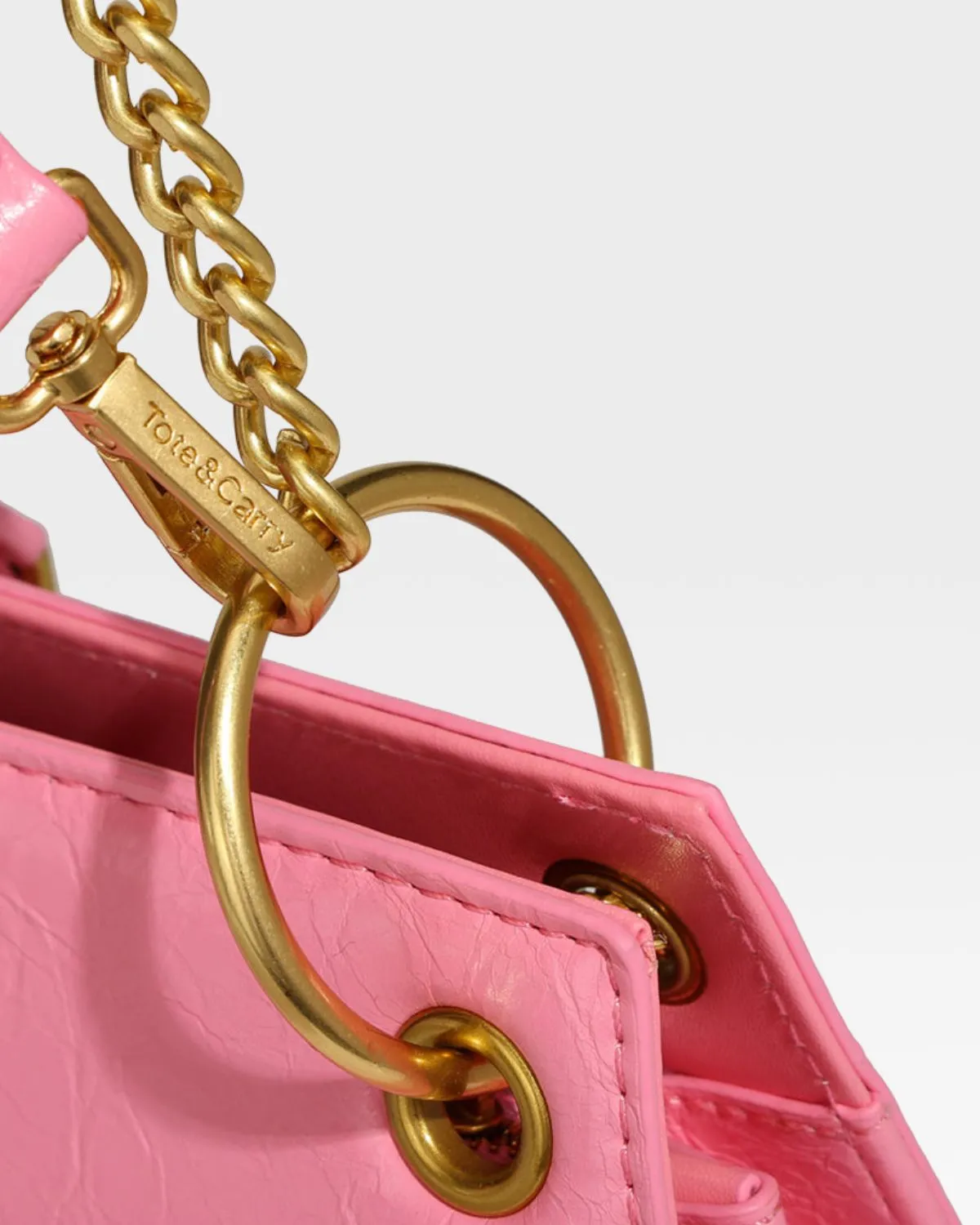 Elise Shoulder Bag in Baby Pink