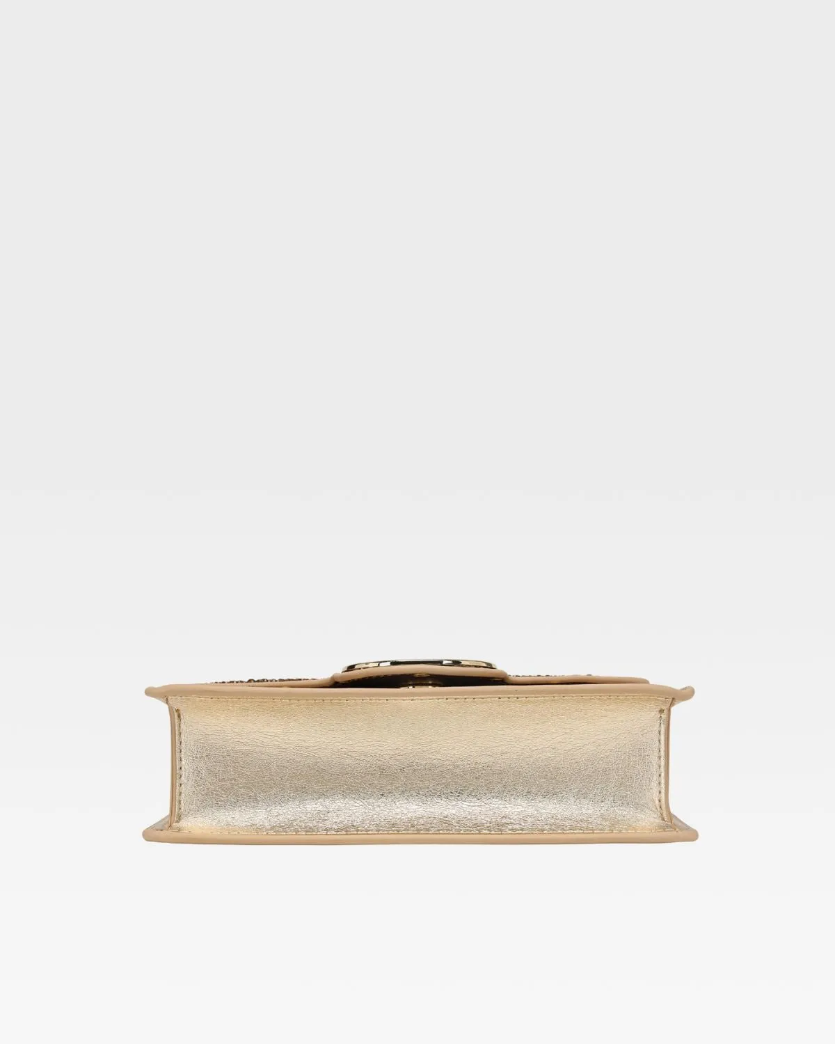 Glitter Shoulder Bag in Gold