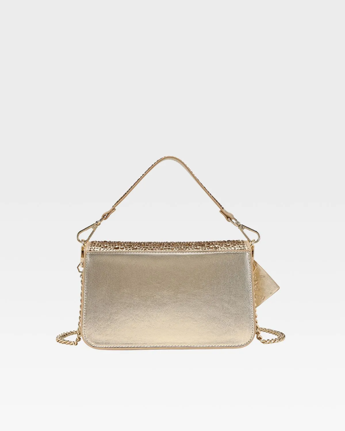 Glitter Shoulder Bag in Gold
