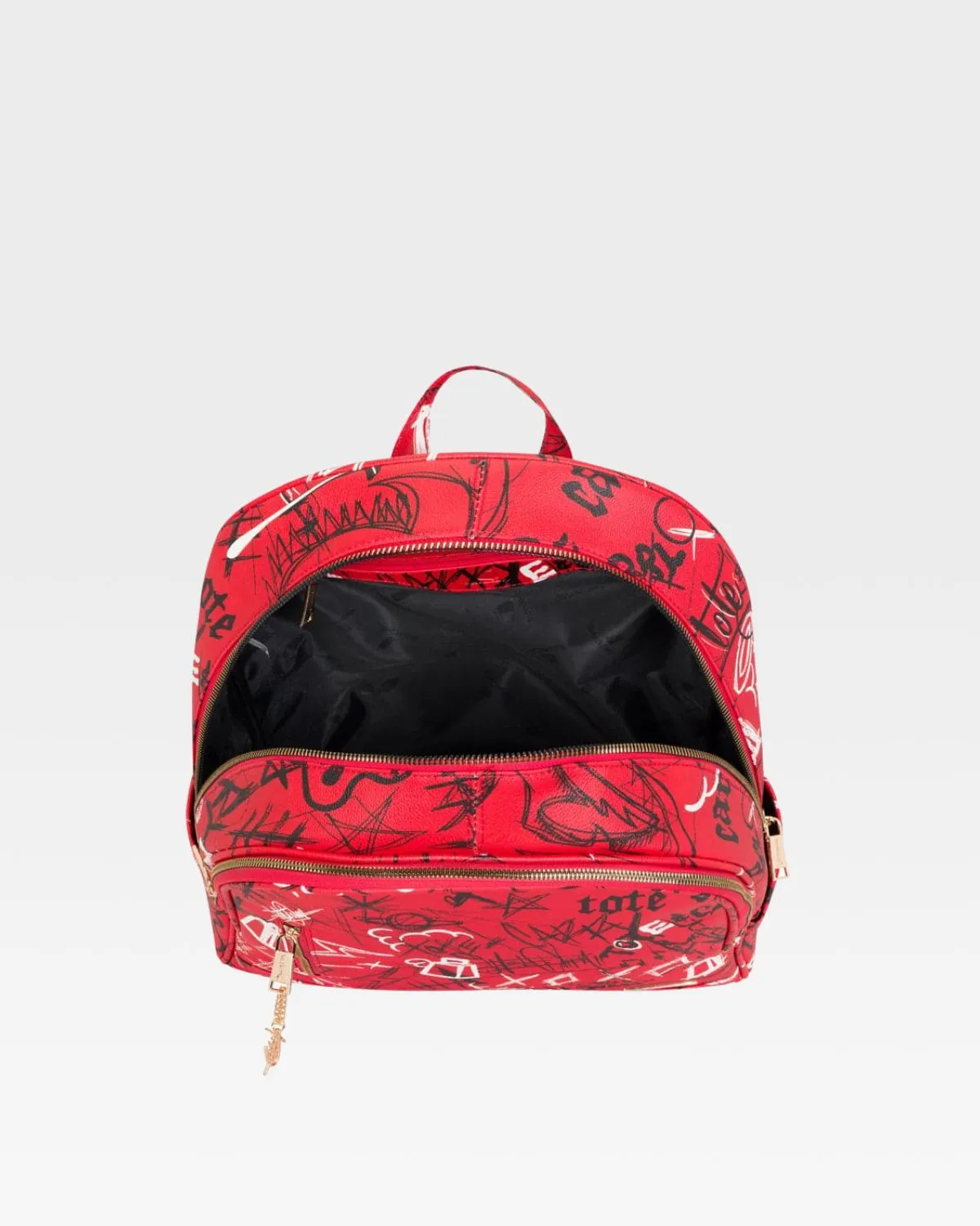 Graffiti Tombstone Roller Duffle Set in Red