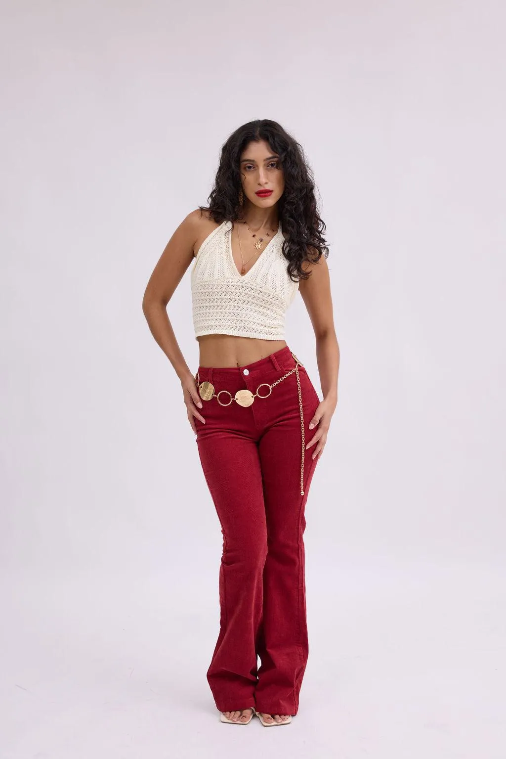 Hollow Gold Waist Chain
