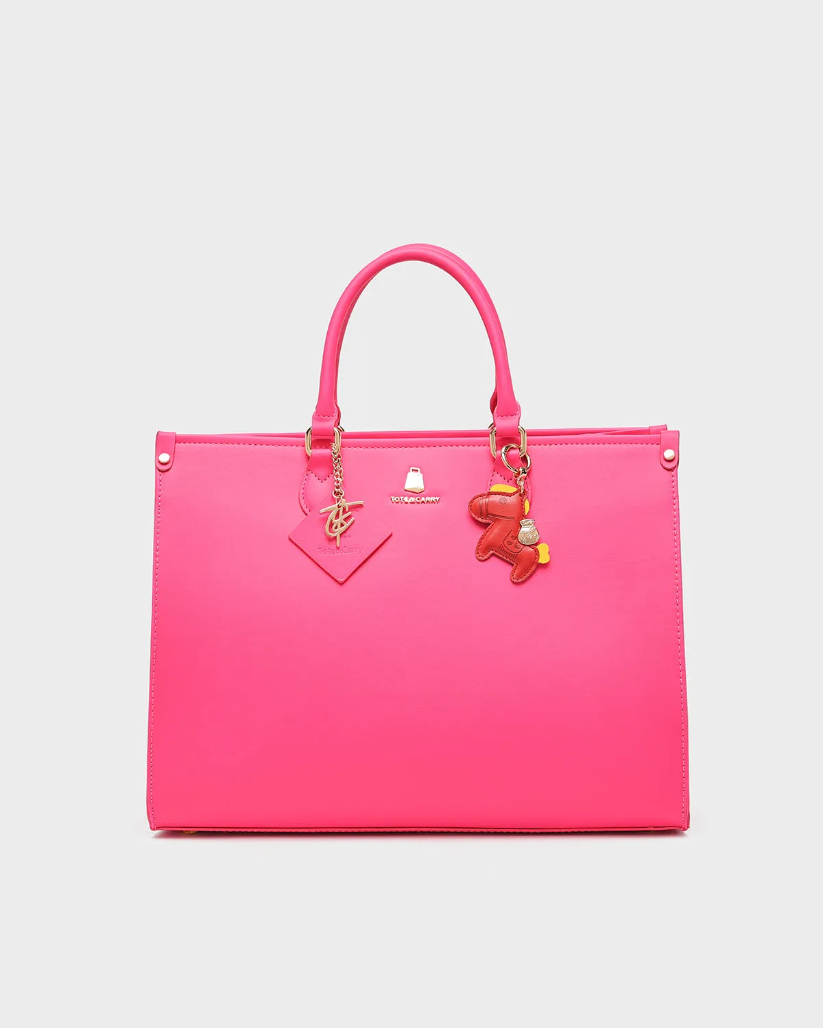 Horse Bag Charm in Red