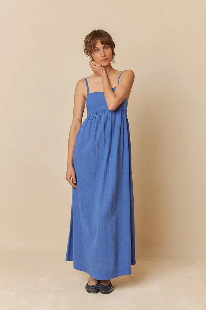 Indi & Cold Azul Klein Maxi Dress