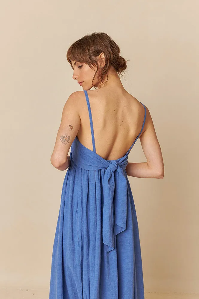 Indi & Cold Azul Klein Maxi Dress