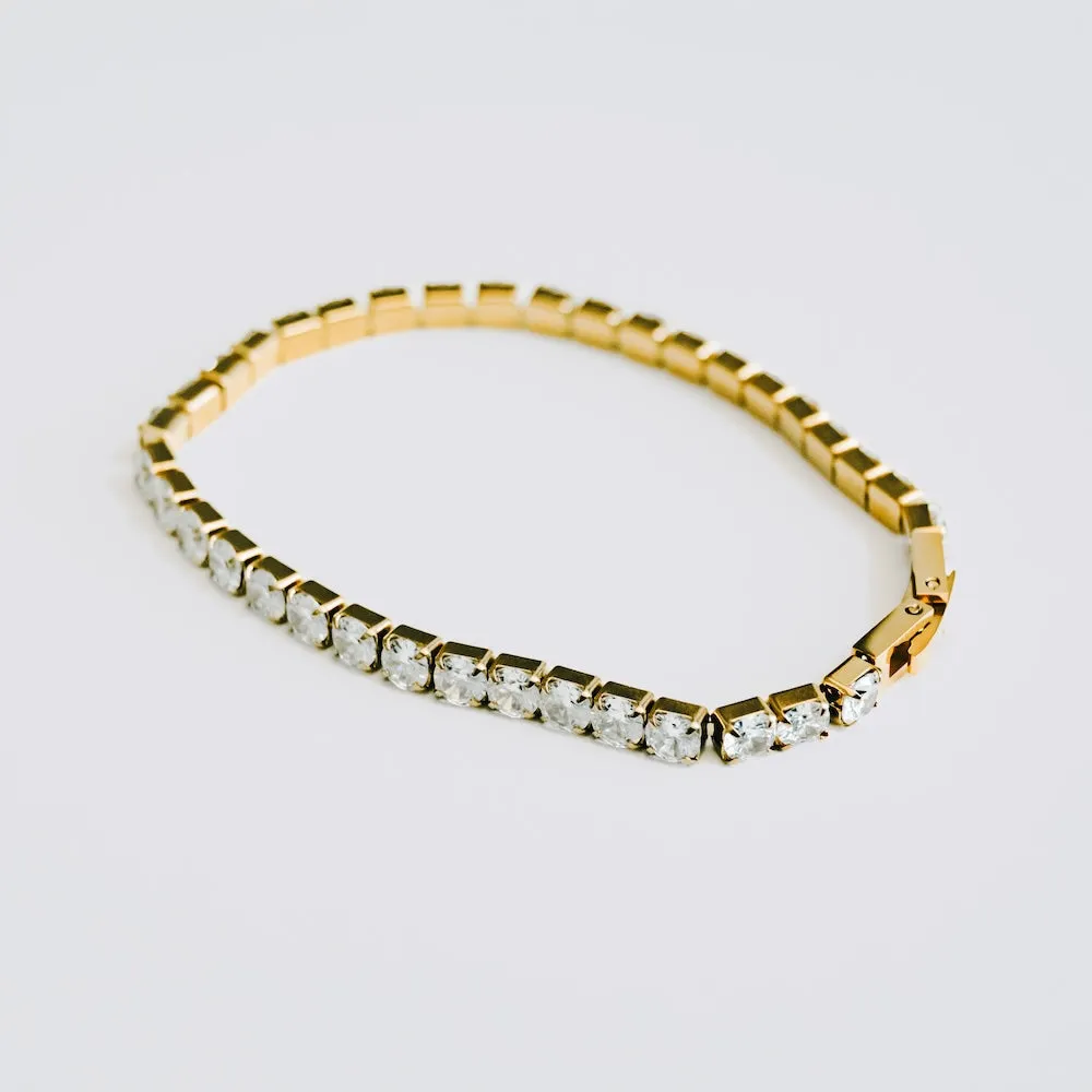 It's Date Night Diamond Bracelet - WATERPROOF