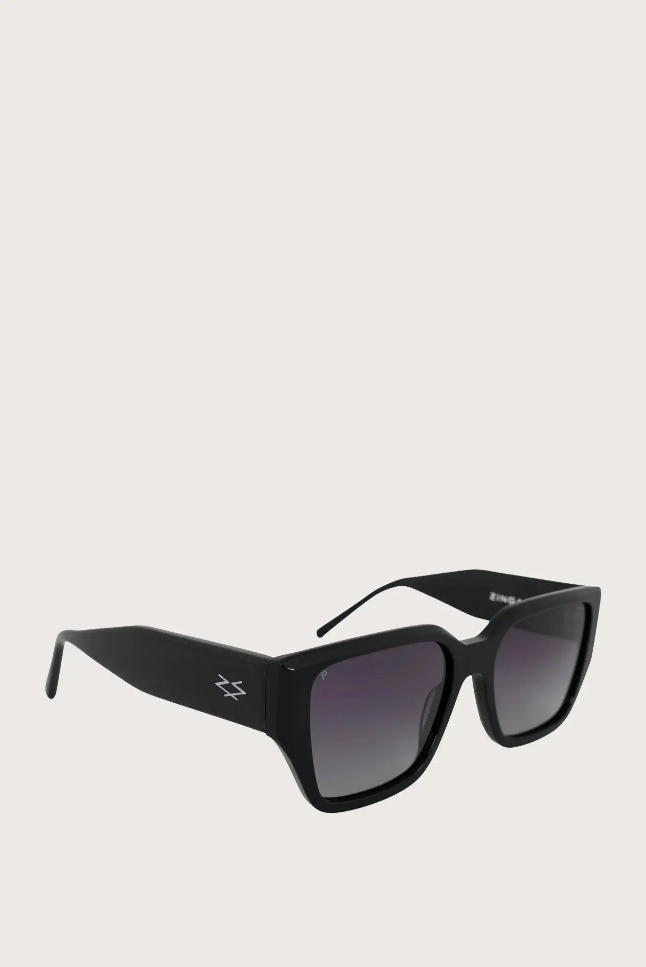 Janick Sunglasses - Square - Classic Black
