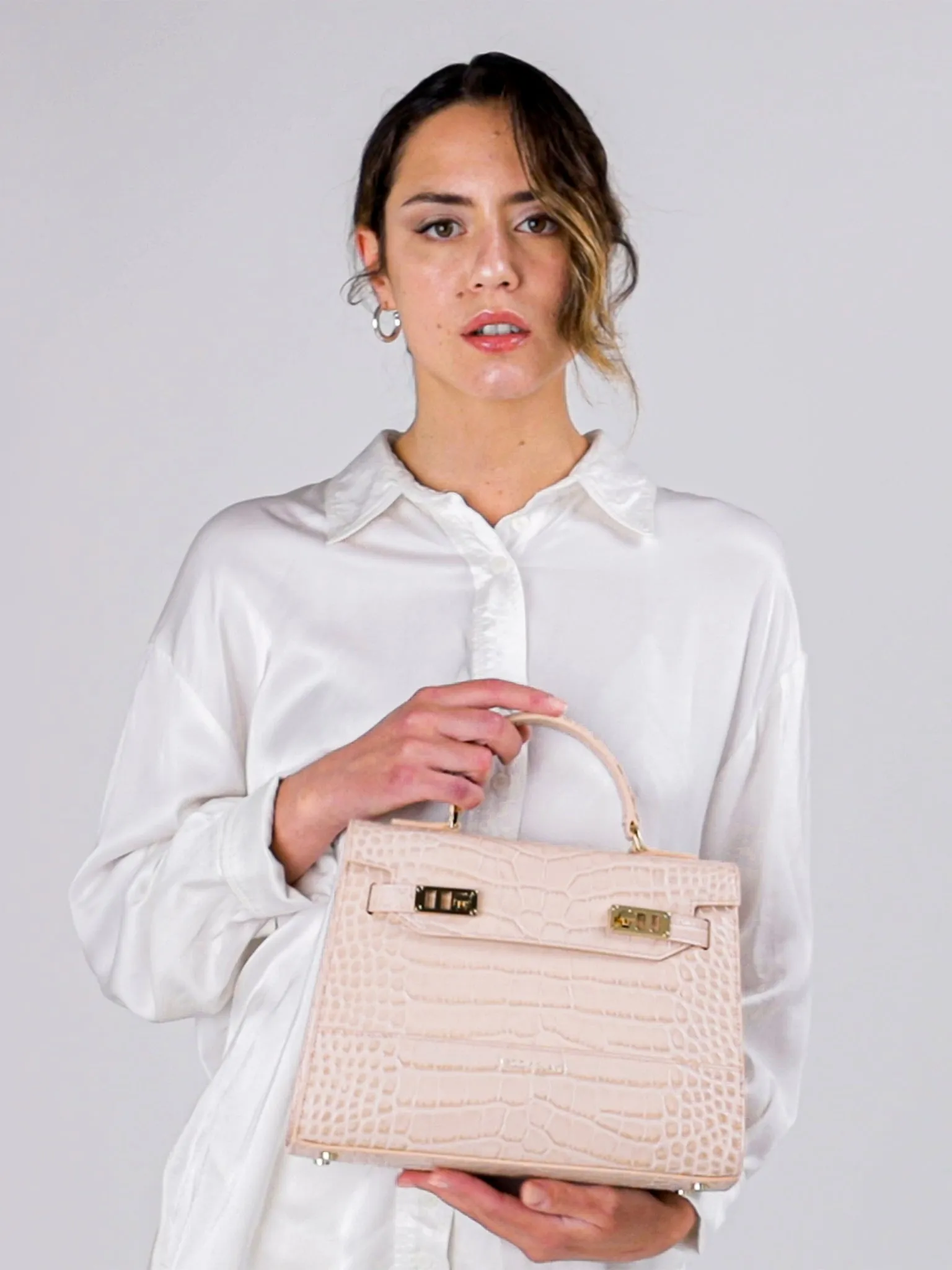 Kim Croco 11 - Nude Pink