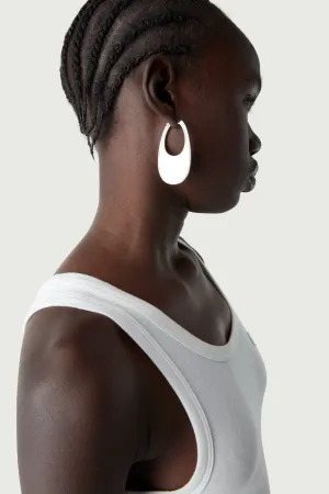 Large Swipe Earring