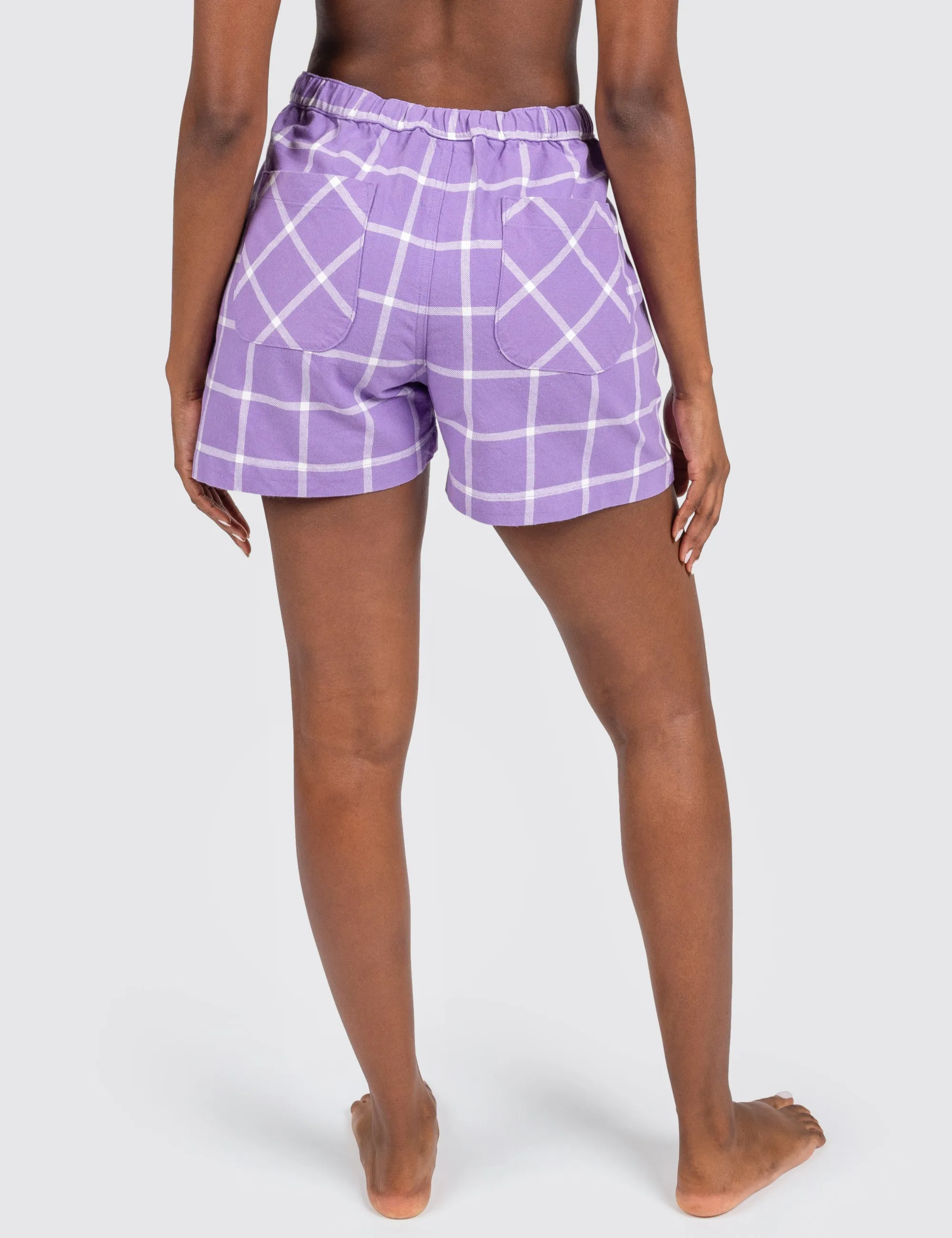Majesty Grid Ellie Shorts