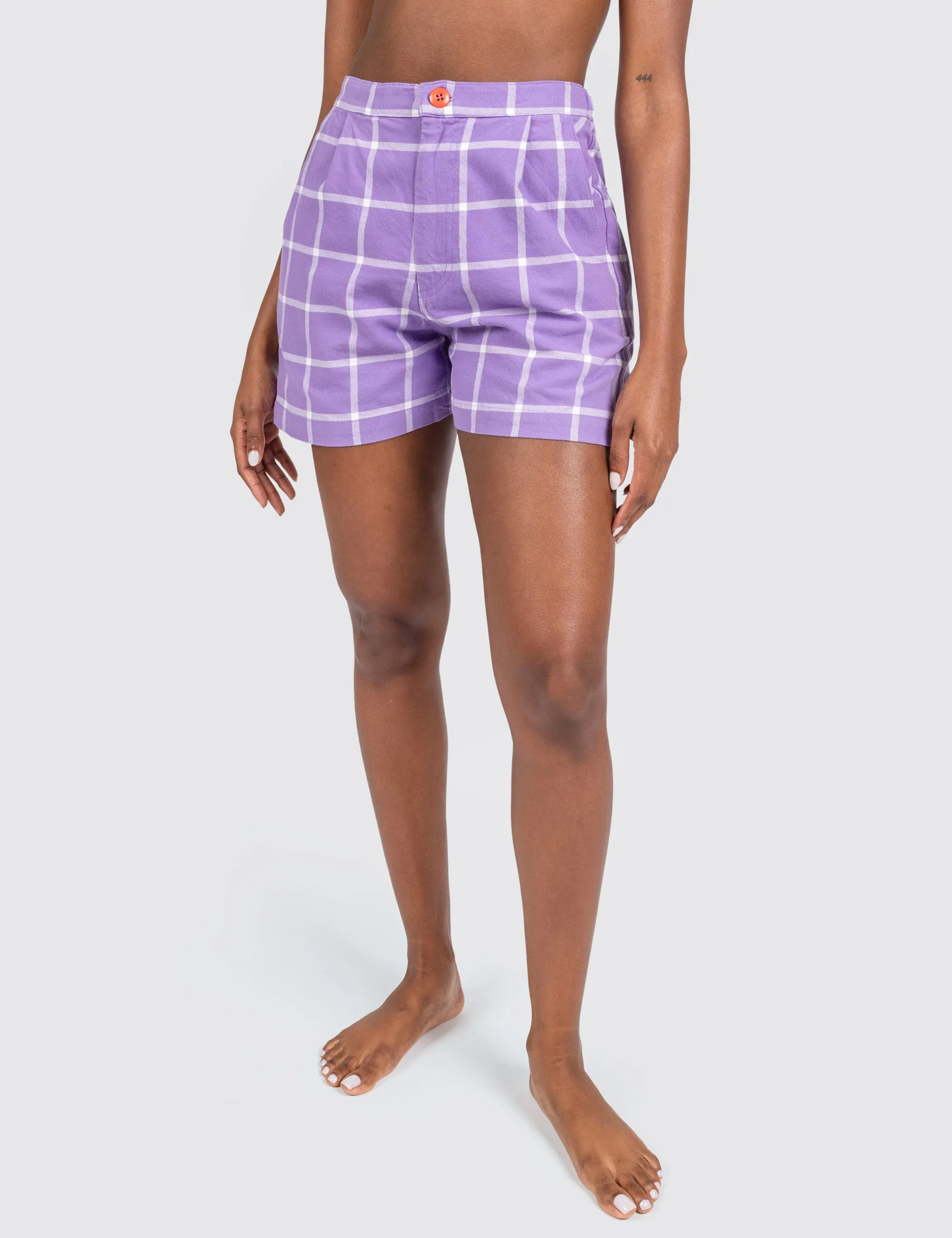 Majesty Grid Ellie Shorts