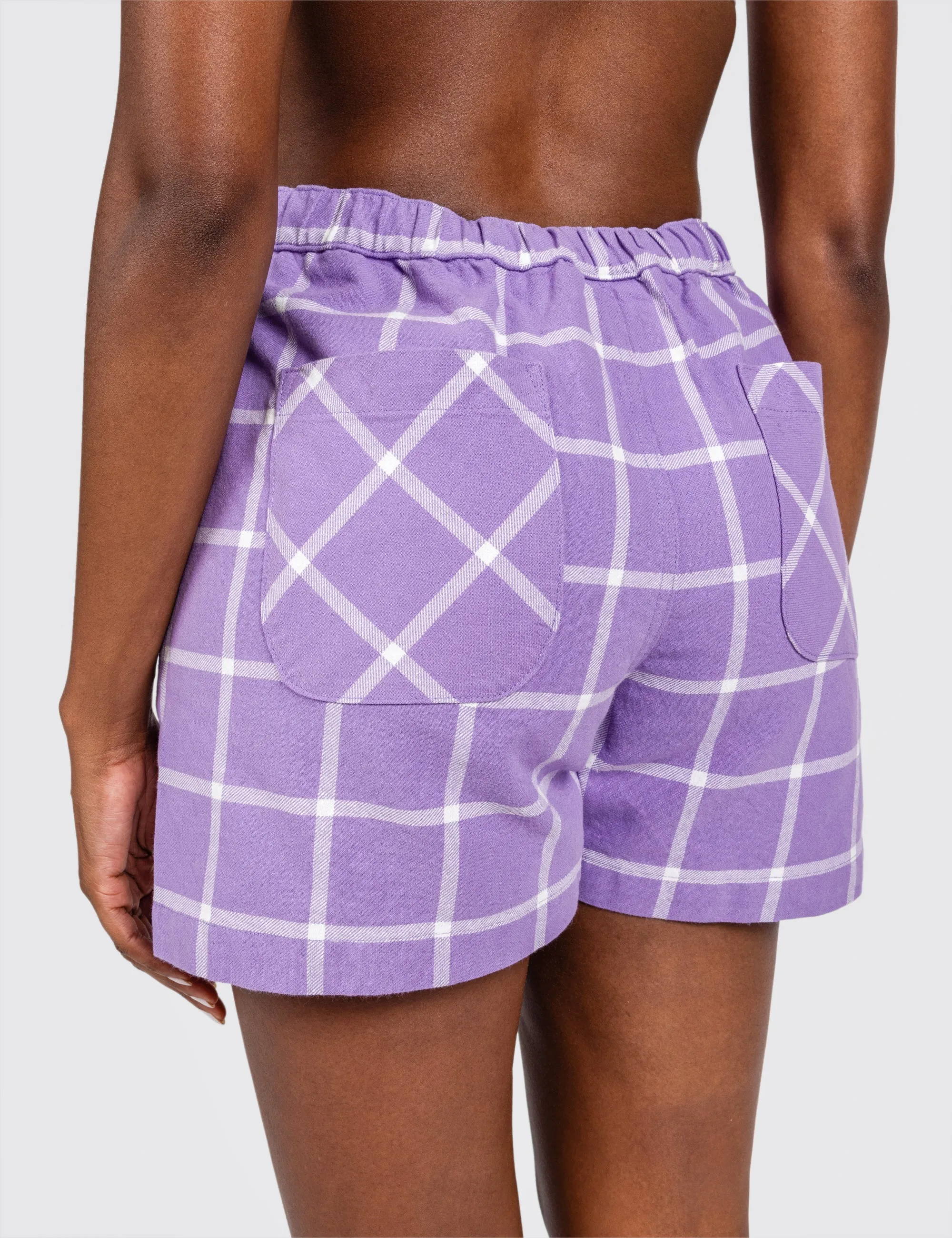 Majesty Grid Ellie Shorts