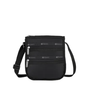 Medium 3-Zip Crossbody