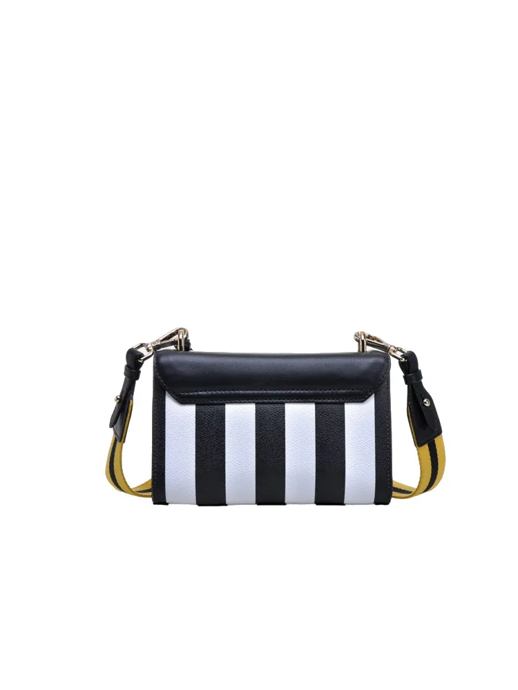 Minions PVC with Leather Crossbody & Shoulder Bag