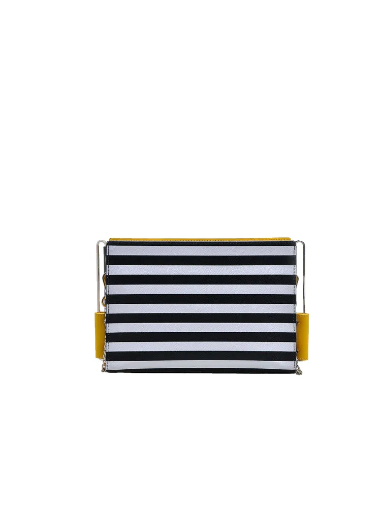 Minions PVC with Leather Crossbody & Shoulder Handbag