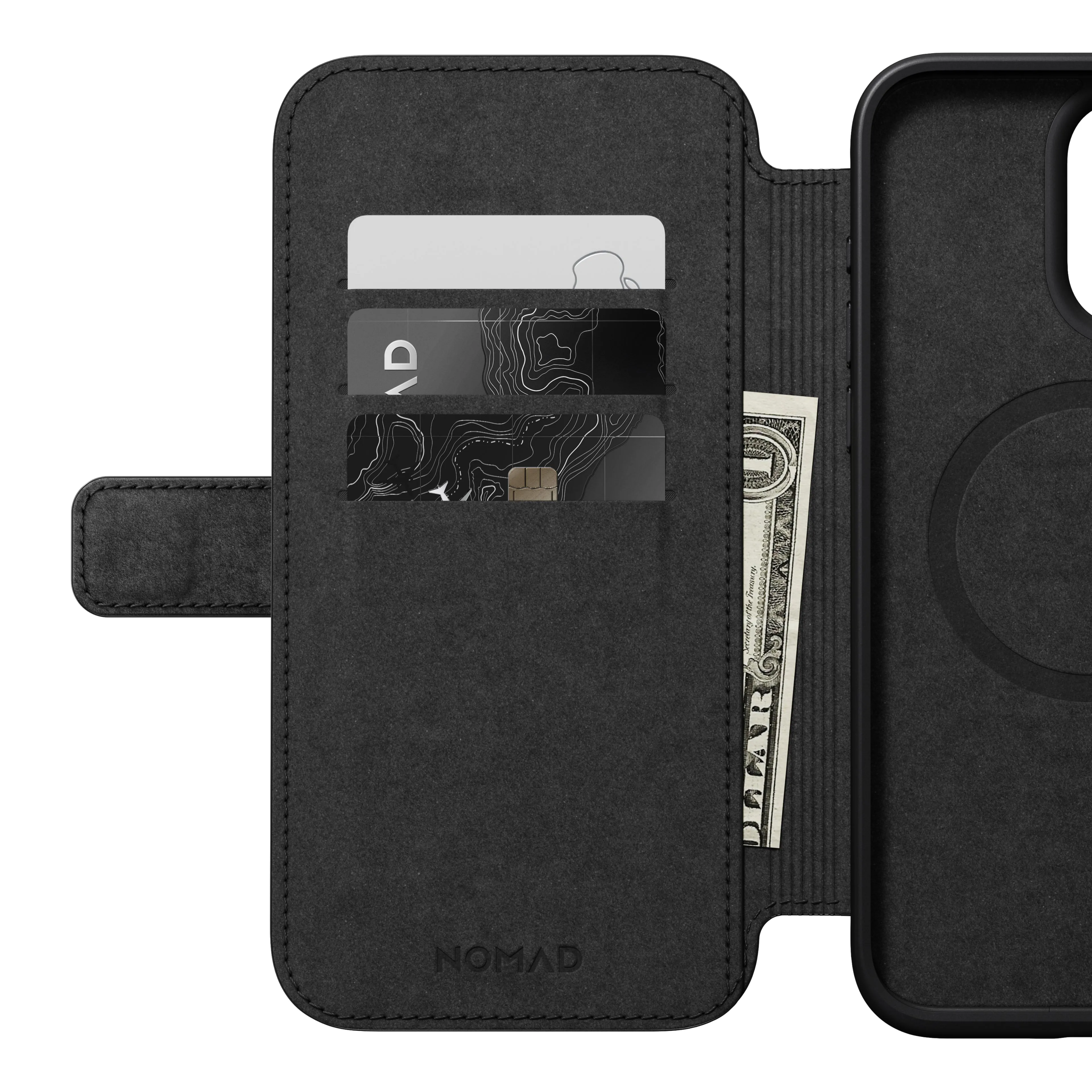 Modern Leather Folio for iPhone 15 Series | Nomad Leather
