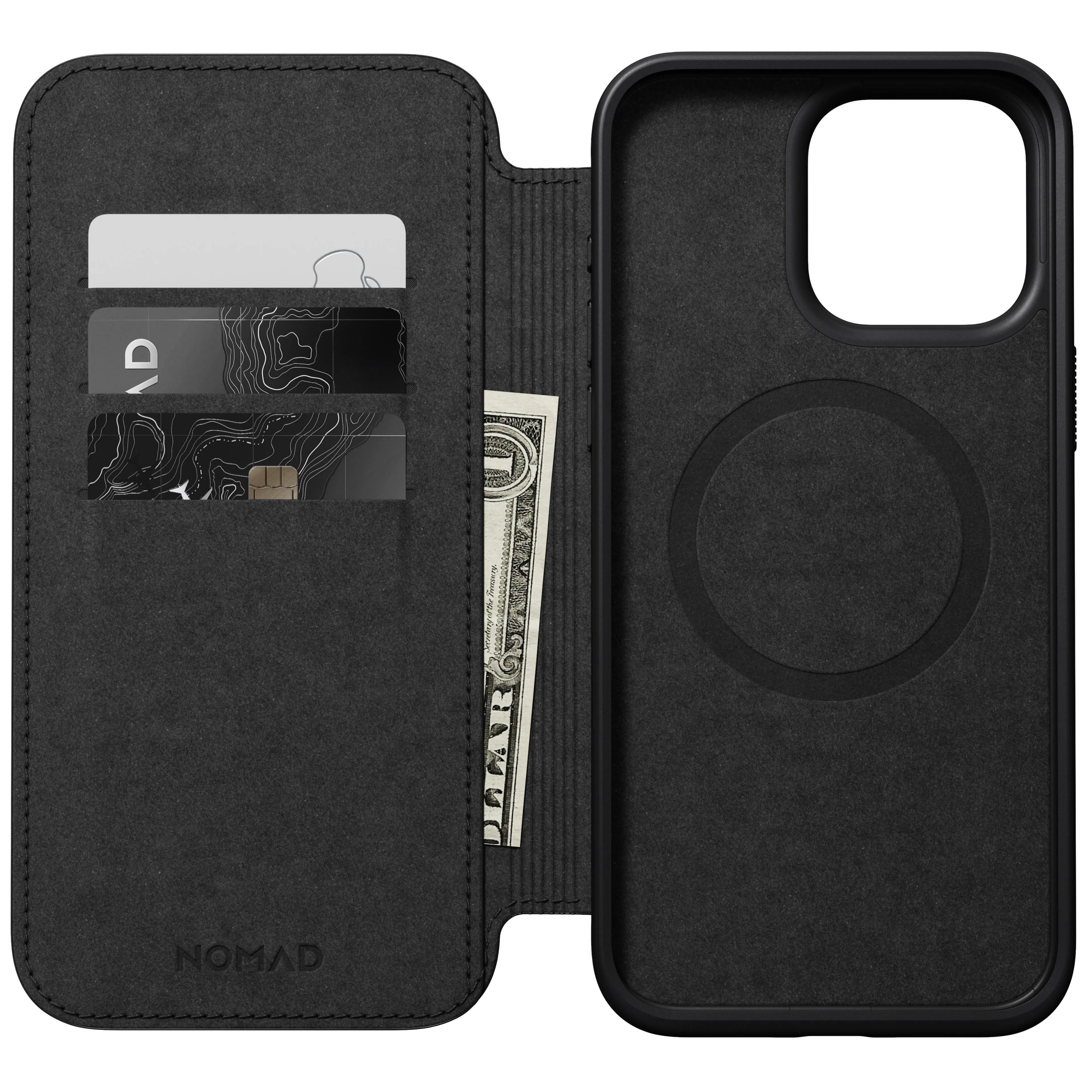 Modern Leather Folio for iPhone 15 Series | Nomad Leather