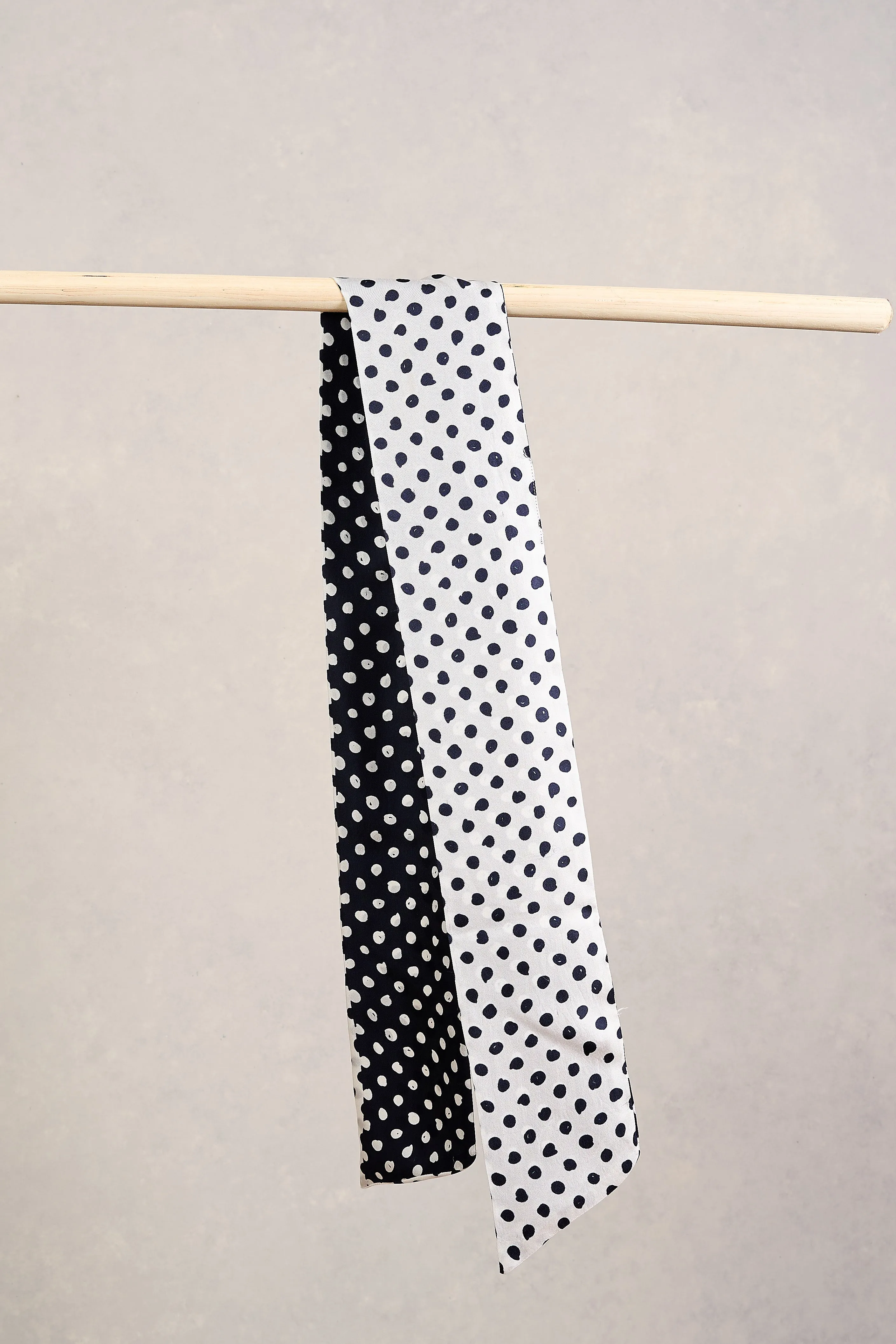 Navy Spot Silk Necktie