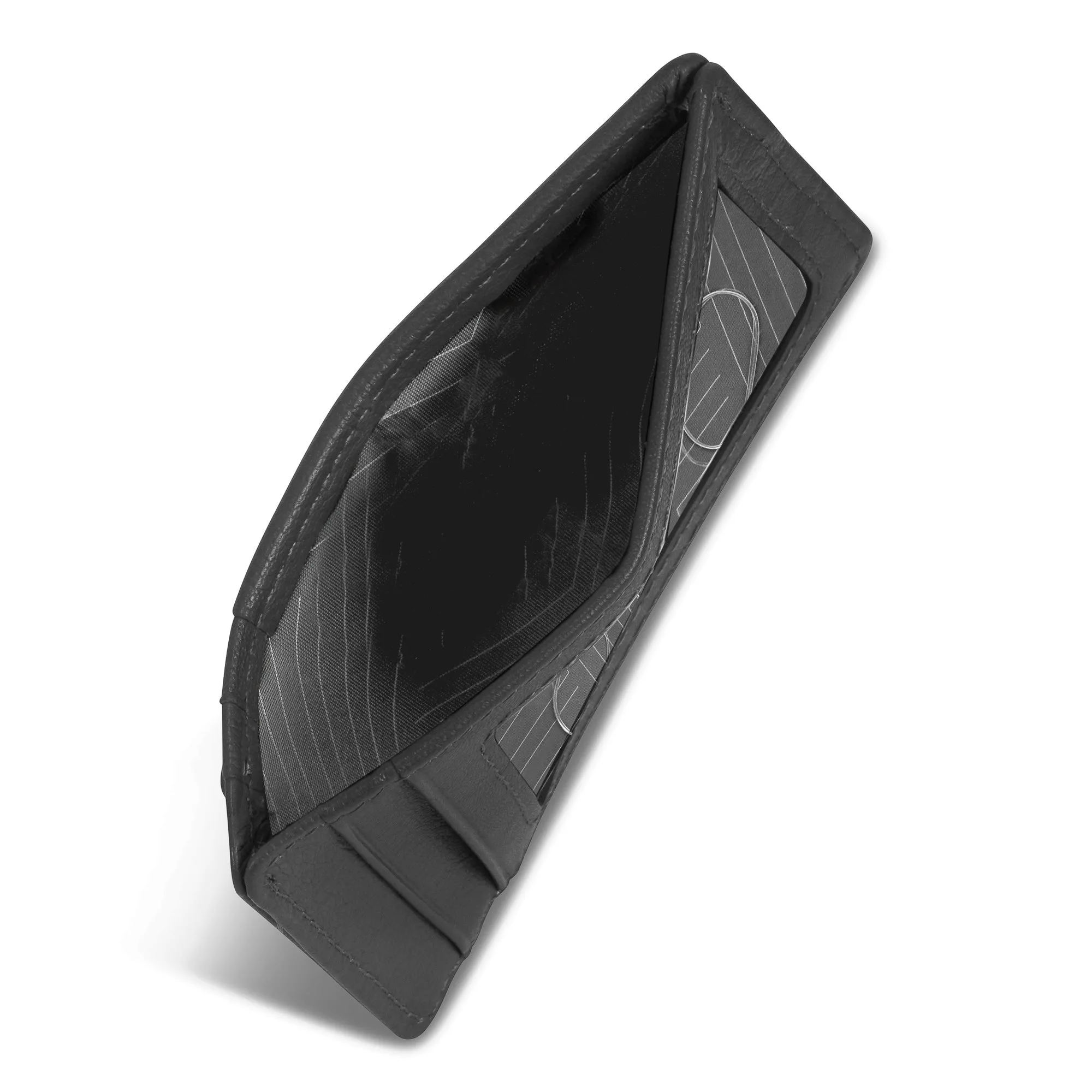 Onyx / Leather Access Card Case