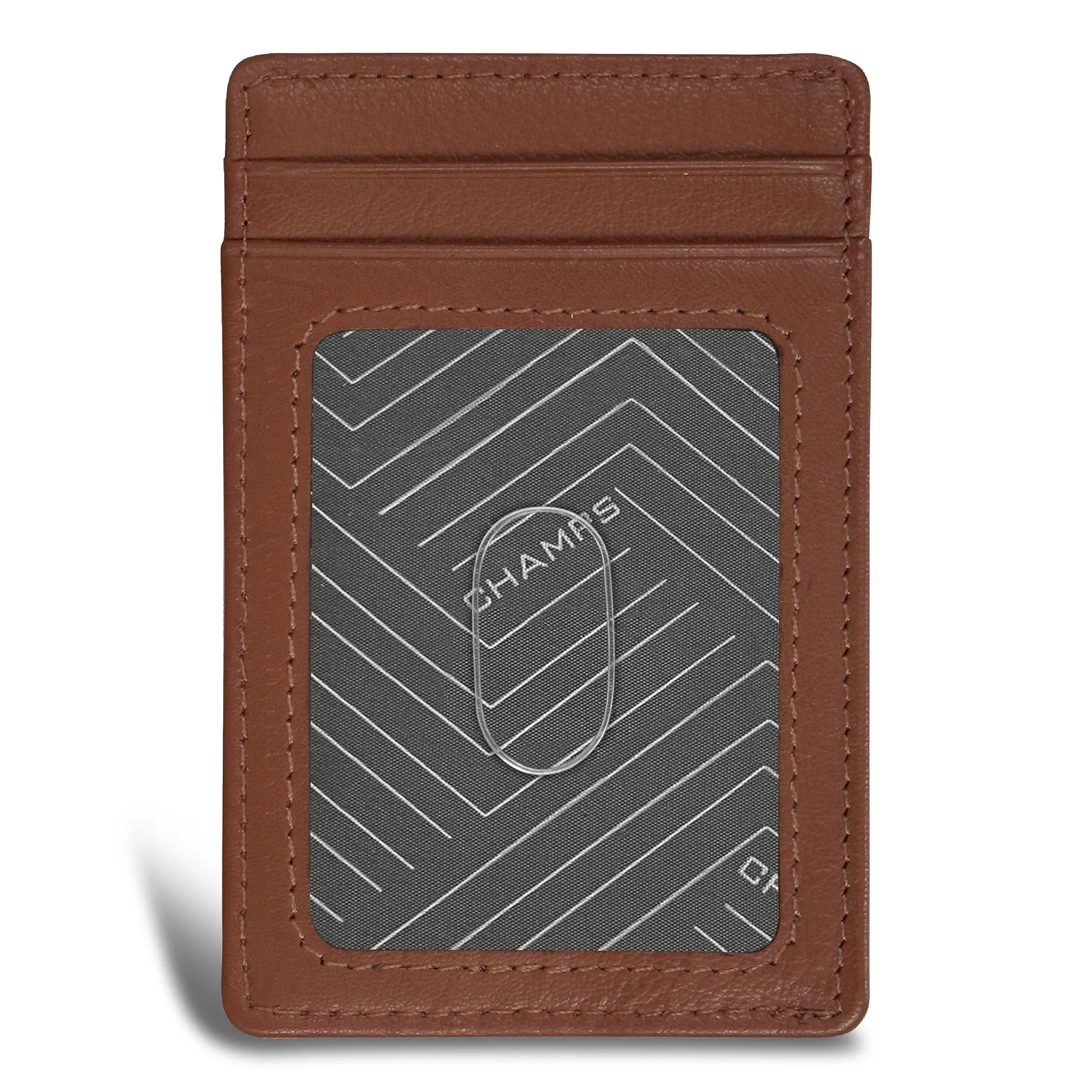 Onyx / Leather Access Card Case