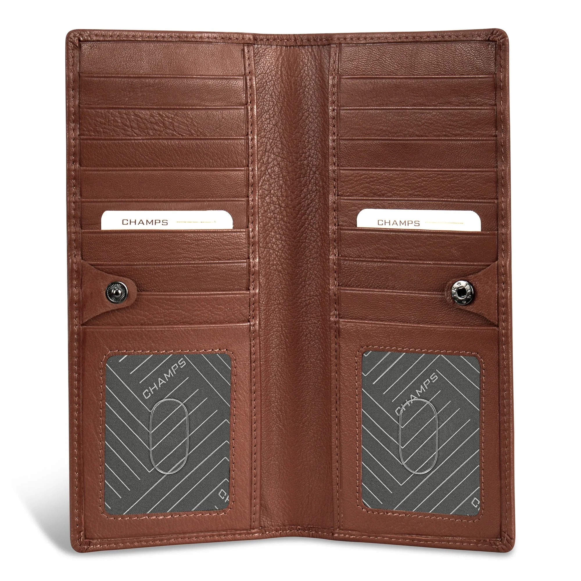 Onyx / Leather Breast Wallet