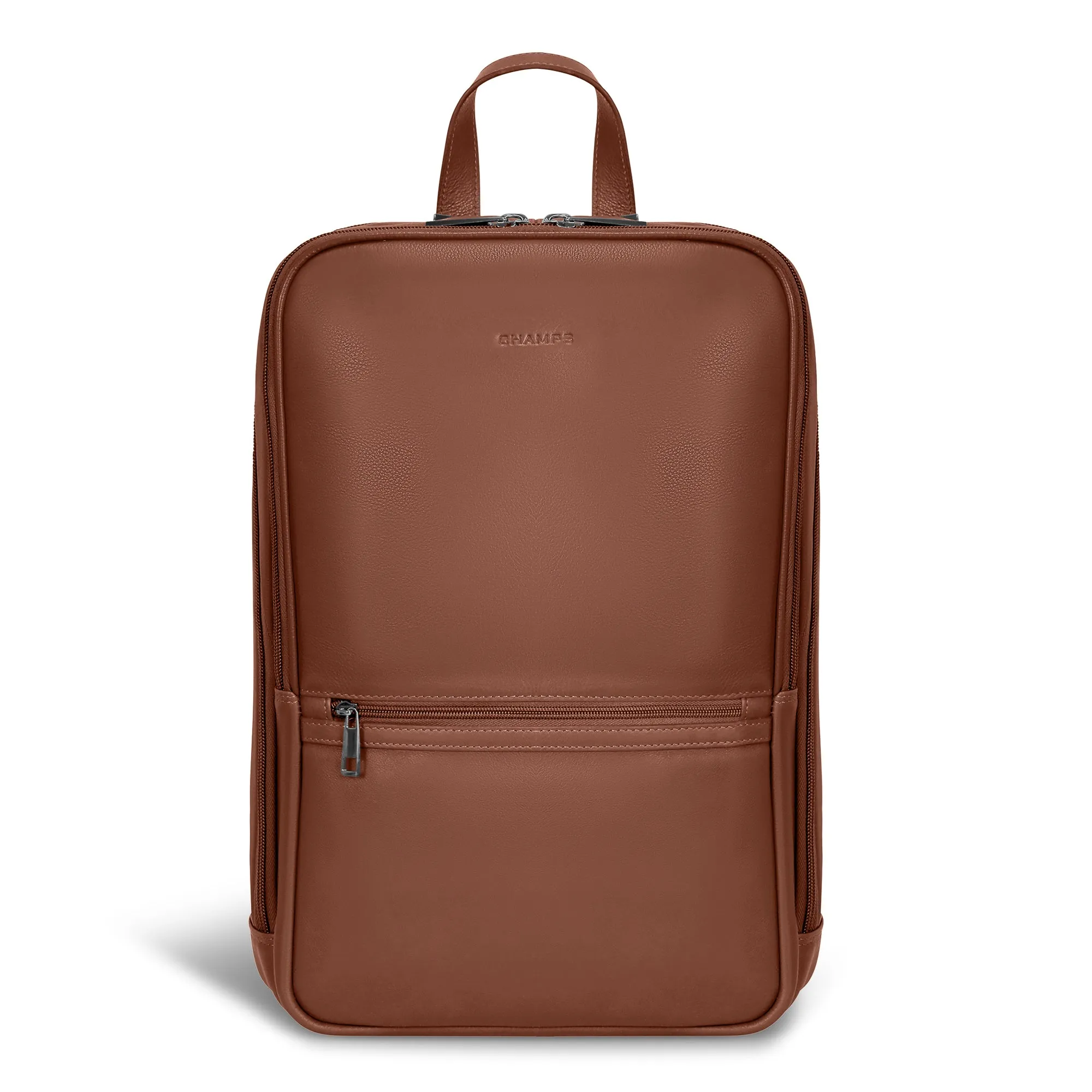 Onyx / Leather Classic Backpack