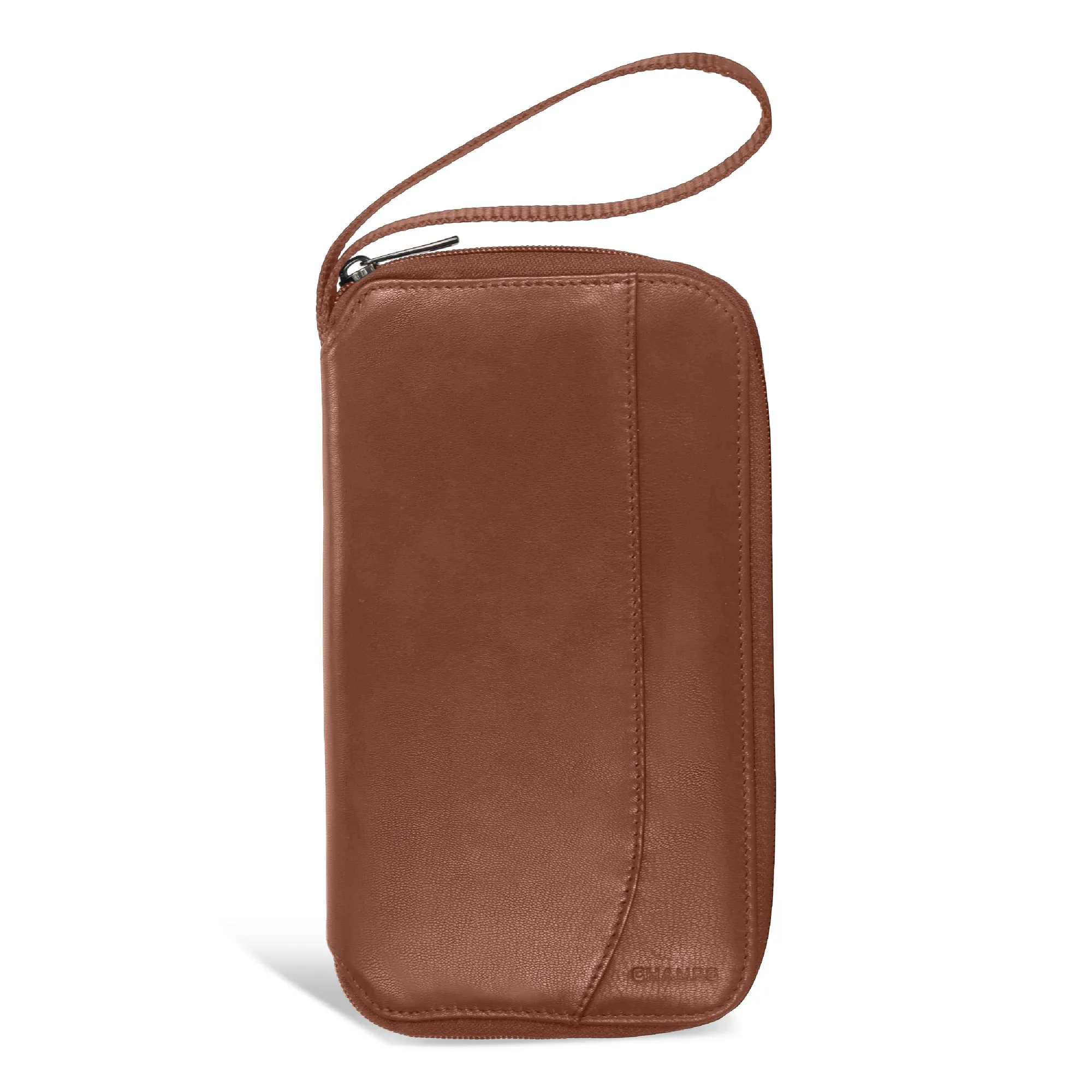 Onyx / Leather Multi Passport Case
