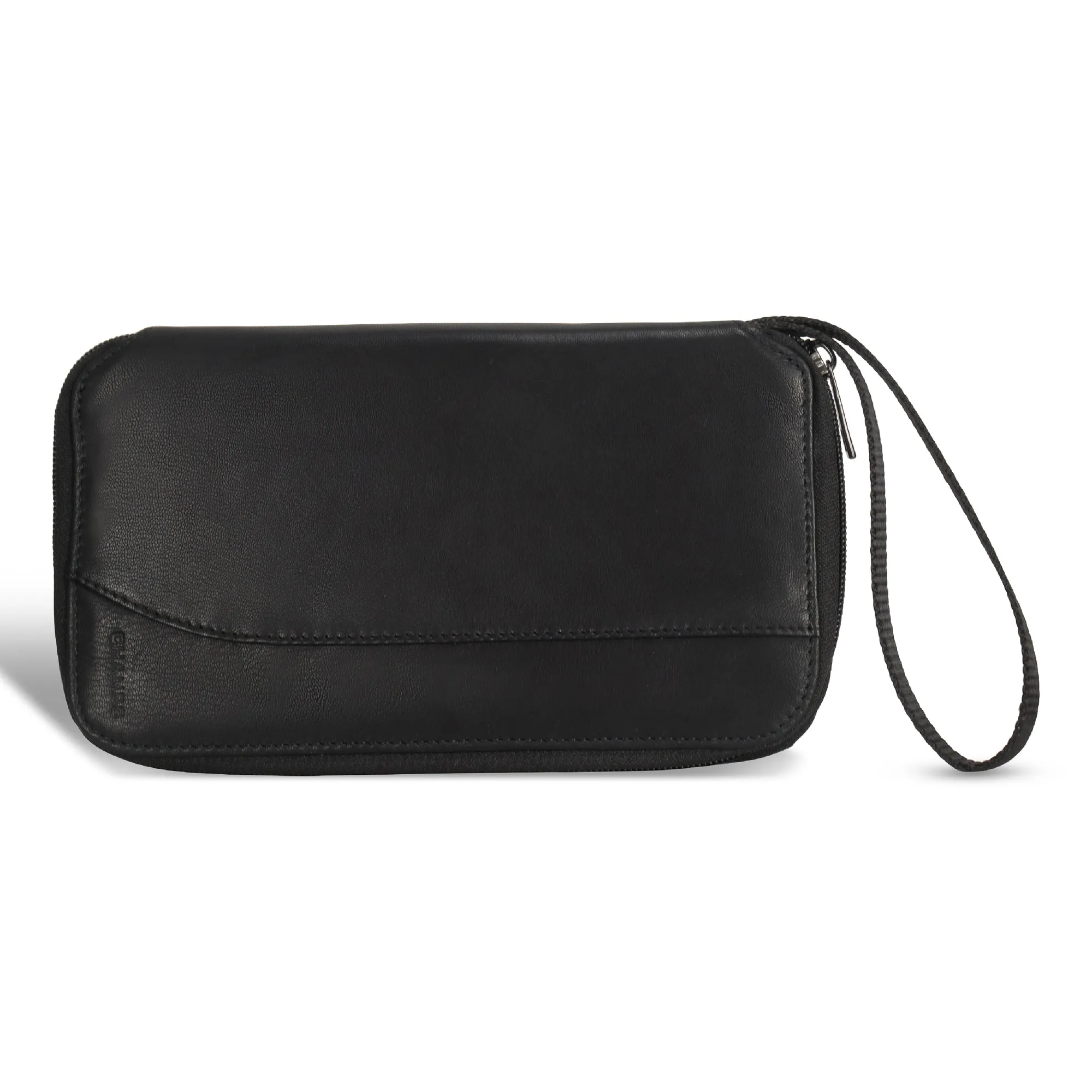 Onyx / Leather Multi Passport Case