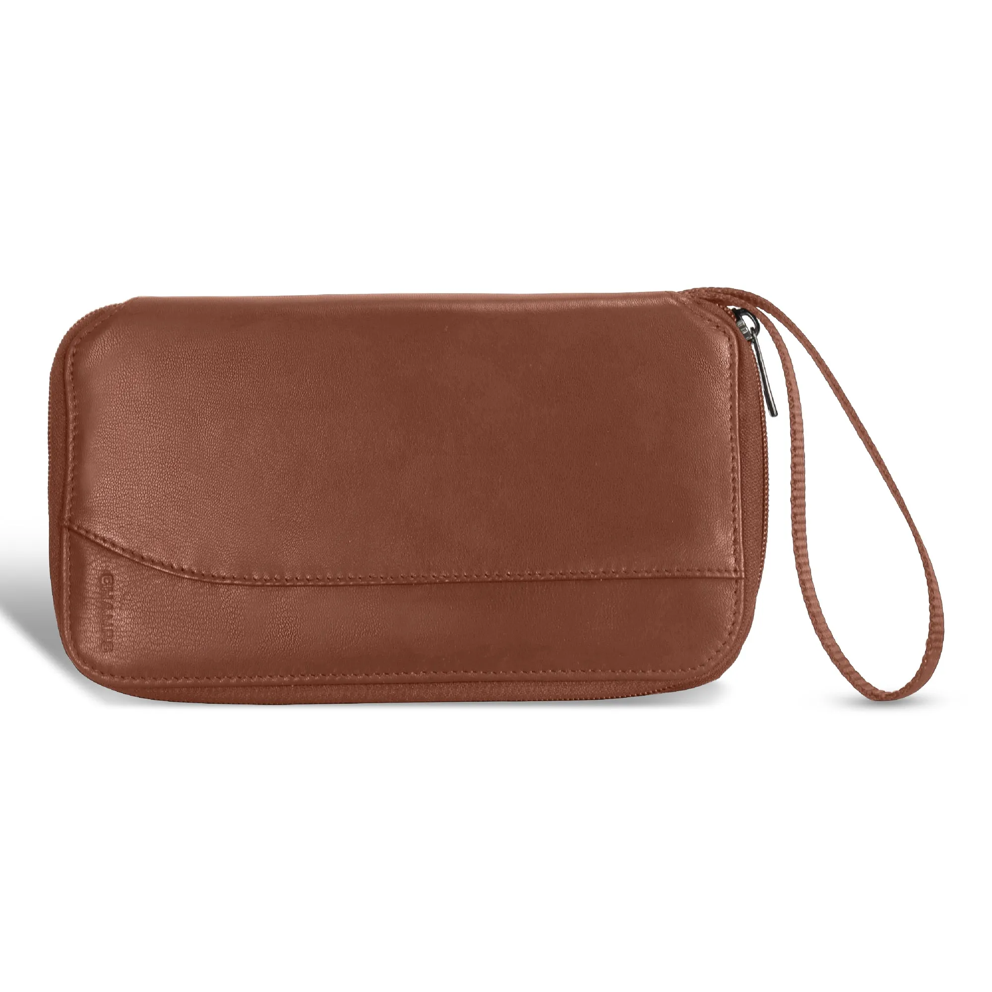 Onyx / Leather Multi Passport Case