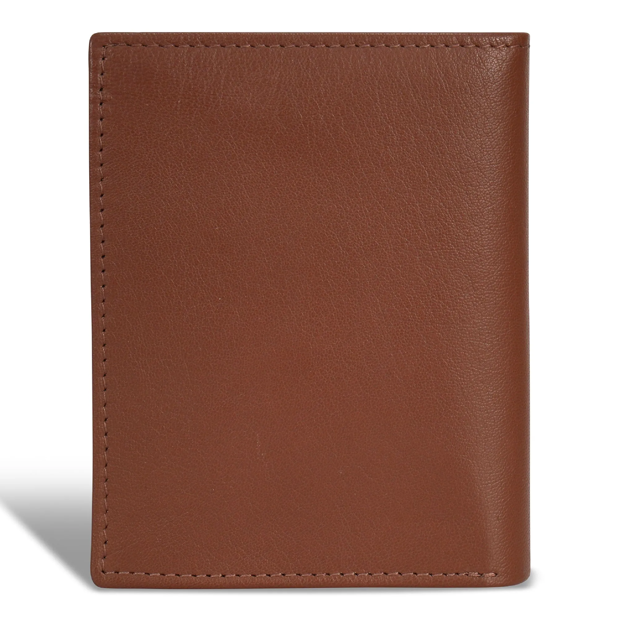 Onyx / Leather Vertical Wallet