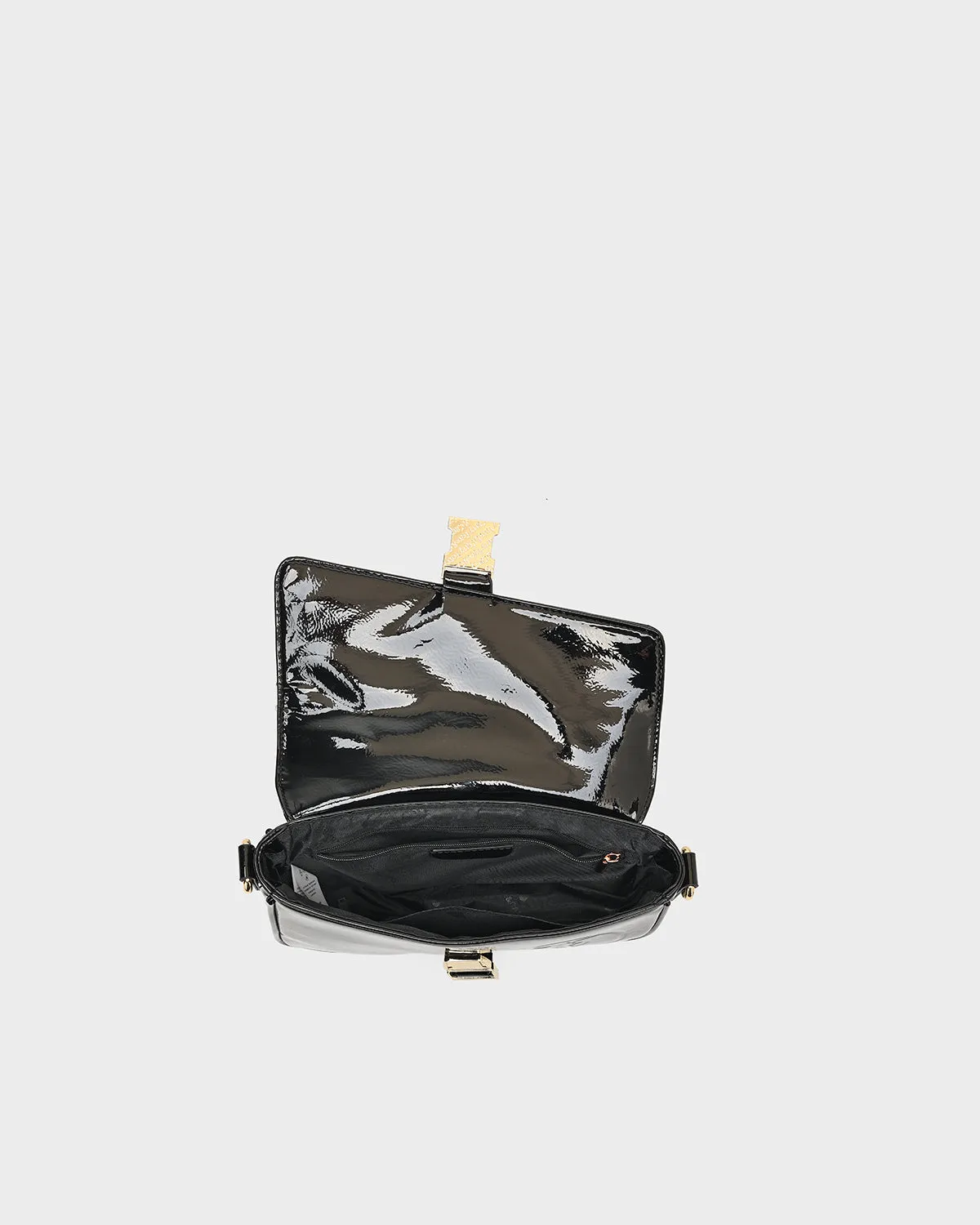 Patent Gun Messenger Bag in Black
