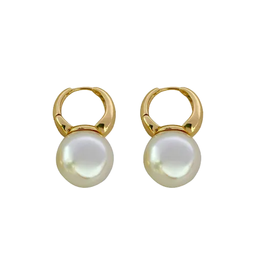 Pearl Hoops