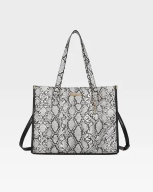 PY Tote Bag in White