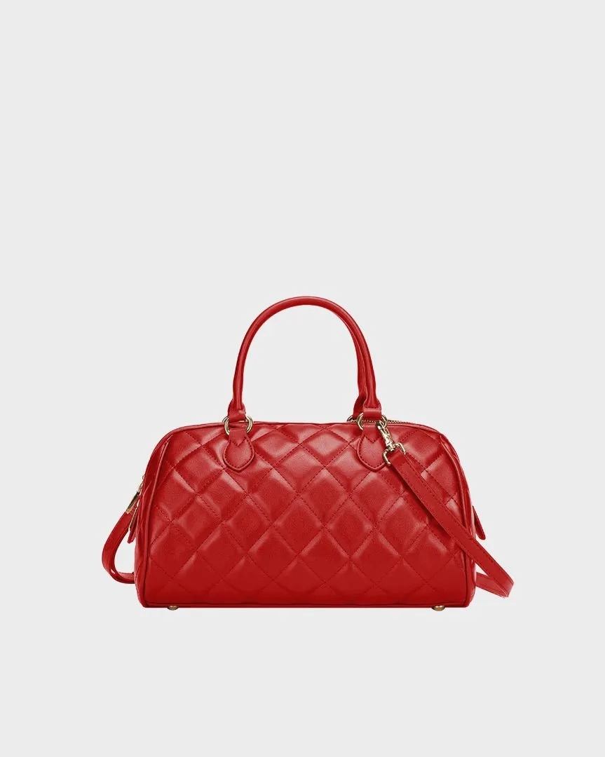 Quilted Couture Italy Purse in Red