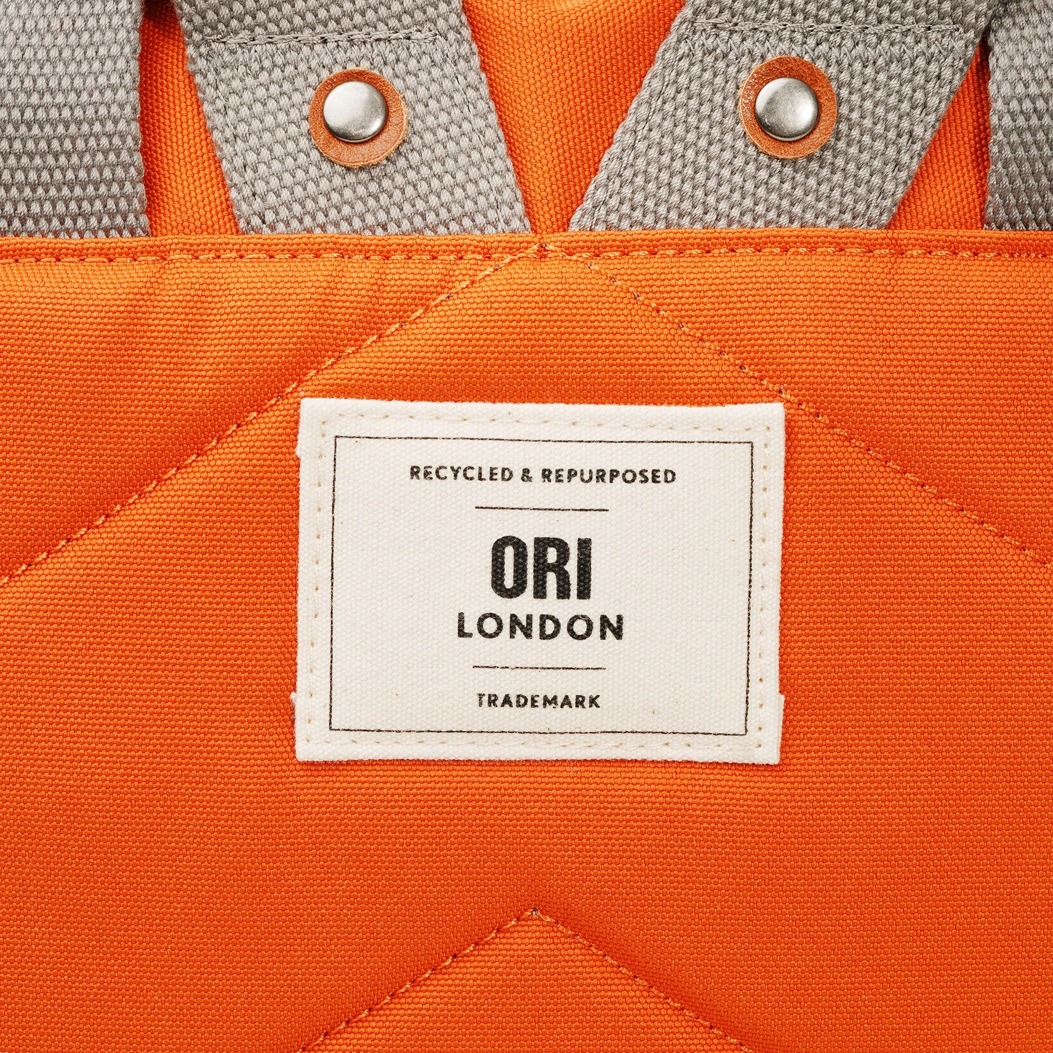 Richmond Atomic Orange Recycled Canvas