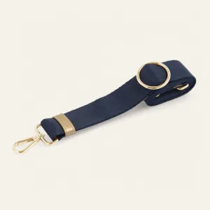 River Strap | Navy with Gold hardware
