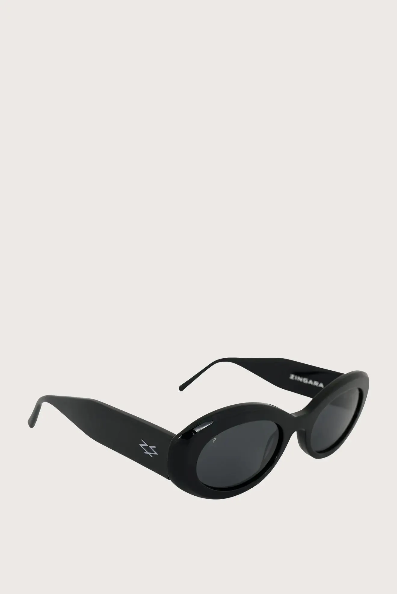 Shoom Sunglasses - Oval - Classic Black