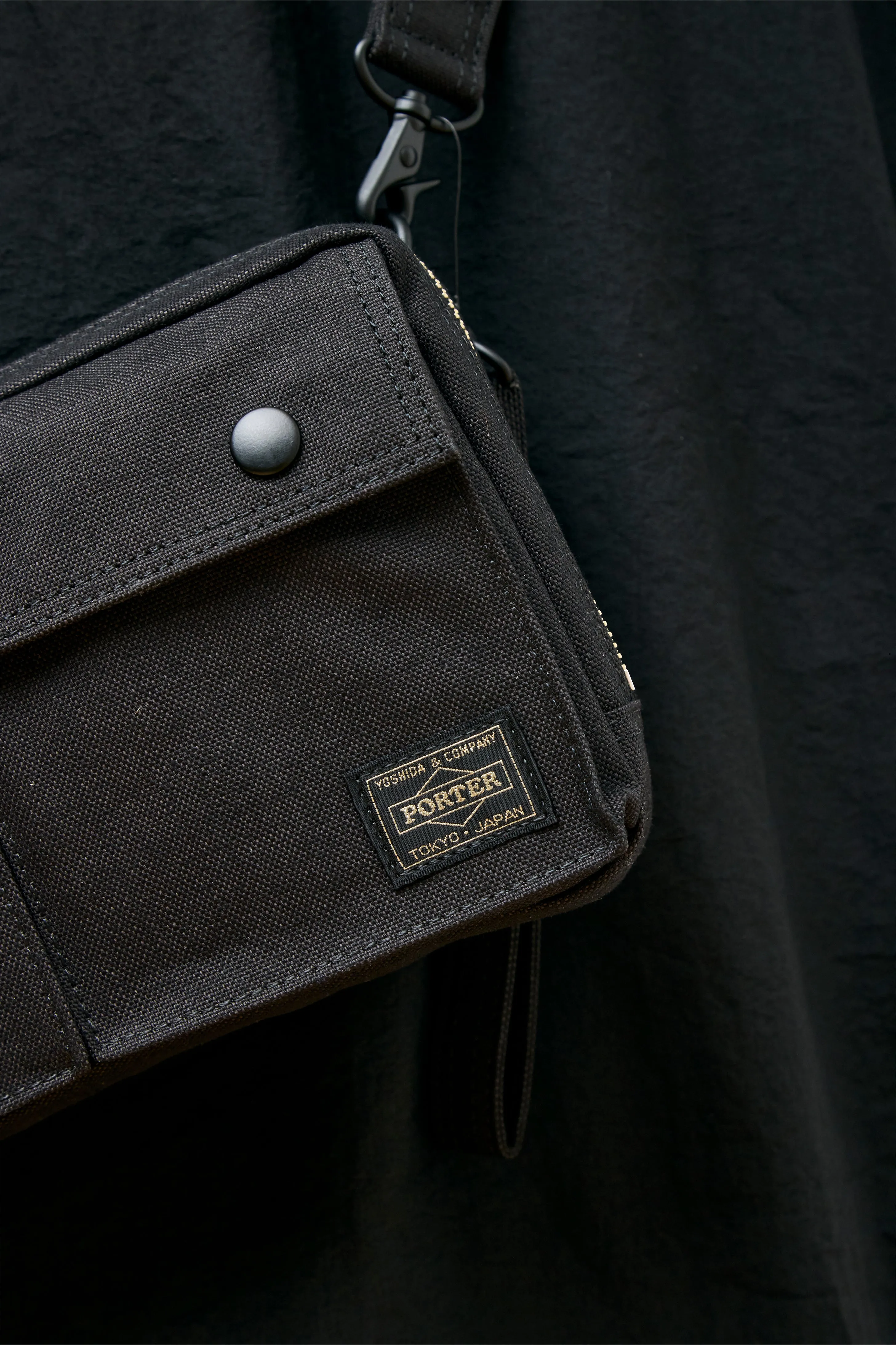 Smoky 2Way Shoulder Bag Black