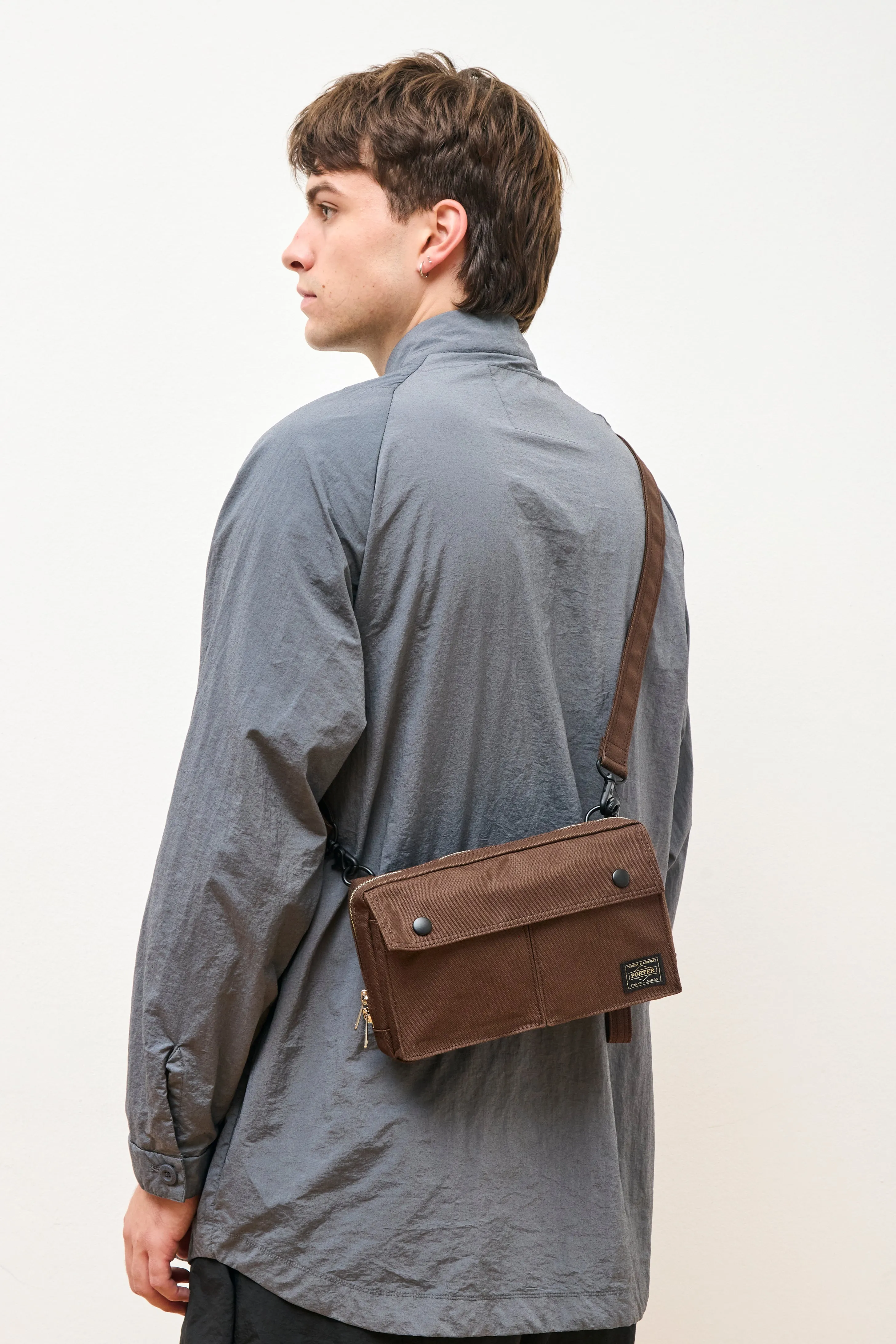 Smoky 2Way Shoulder Bag Brown