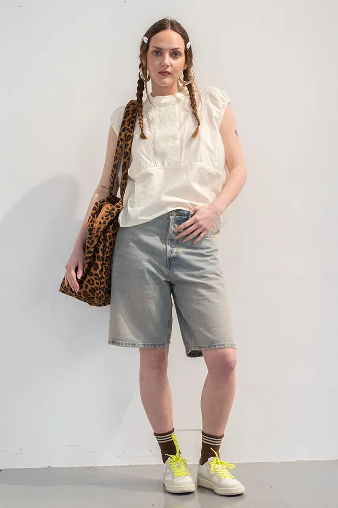 Soeur Danube Vanilla Blouse