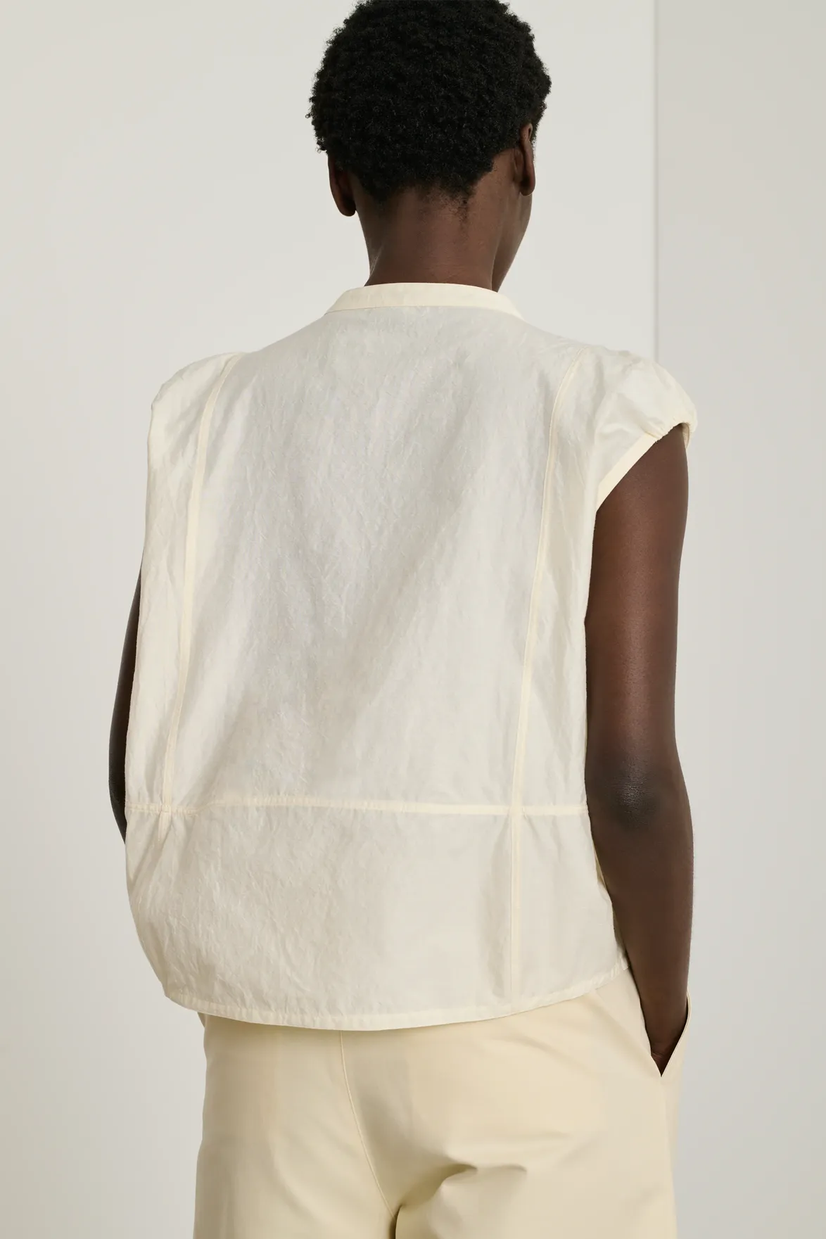 Soeur Danube Vanilla Blouse