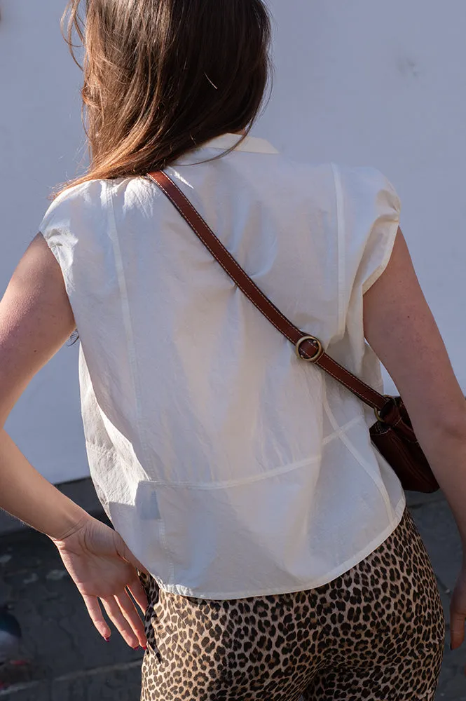 Soeur Danube Vanilla Blouse