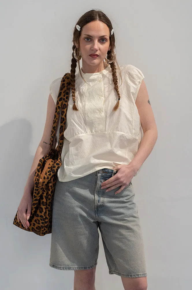 Soeur Danube Vanilla Blouse